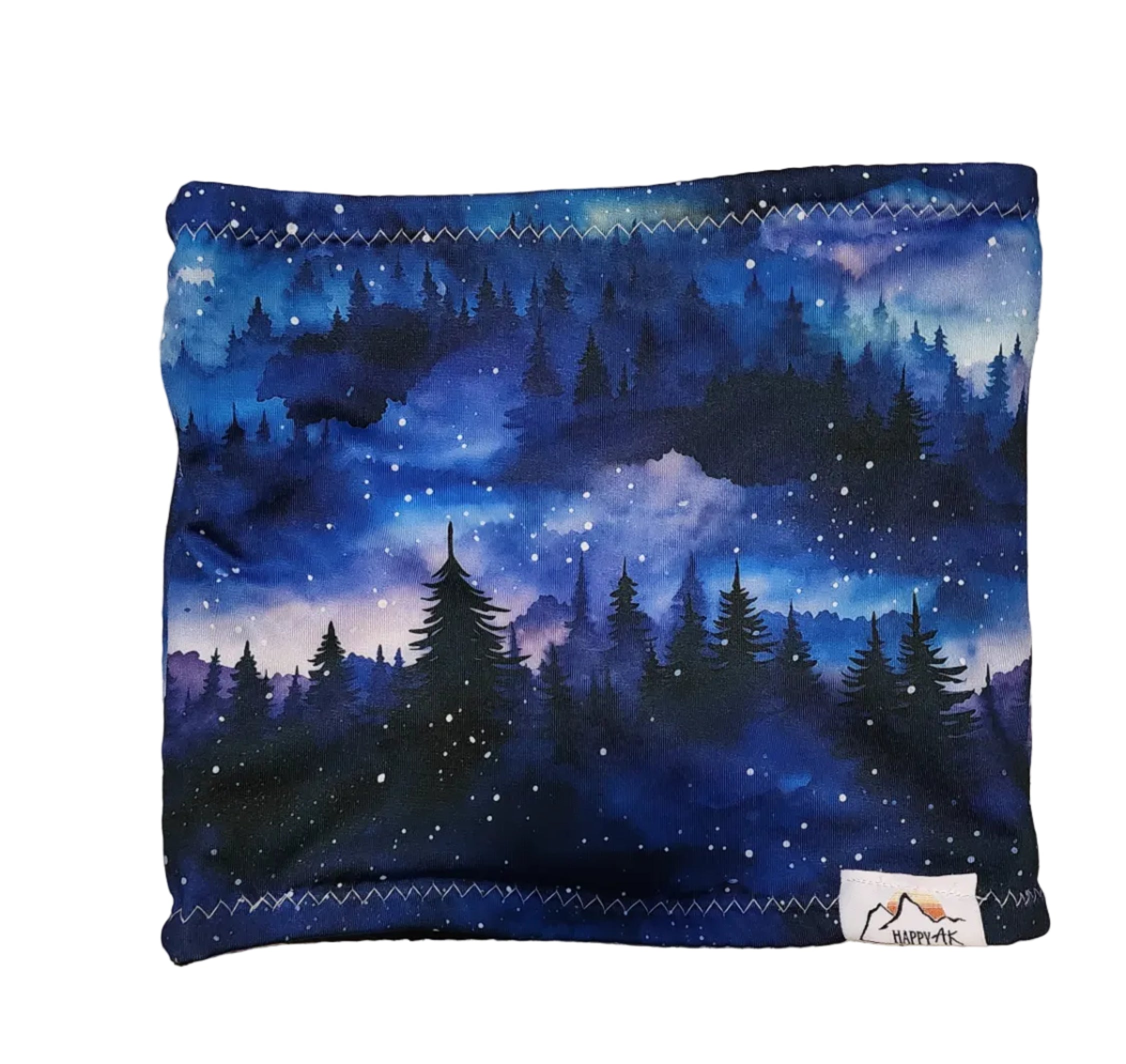 "Purple Forest" Fleece Headband | Fleece Neck Warmer