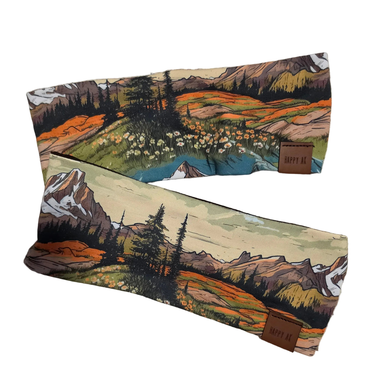 "National Park" Merino Wool Lined Headband