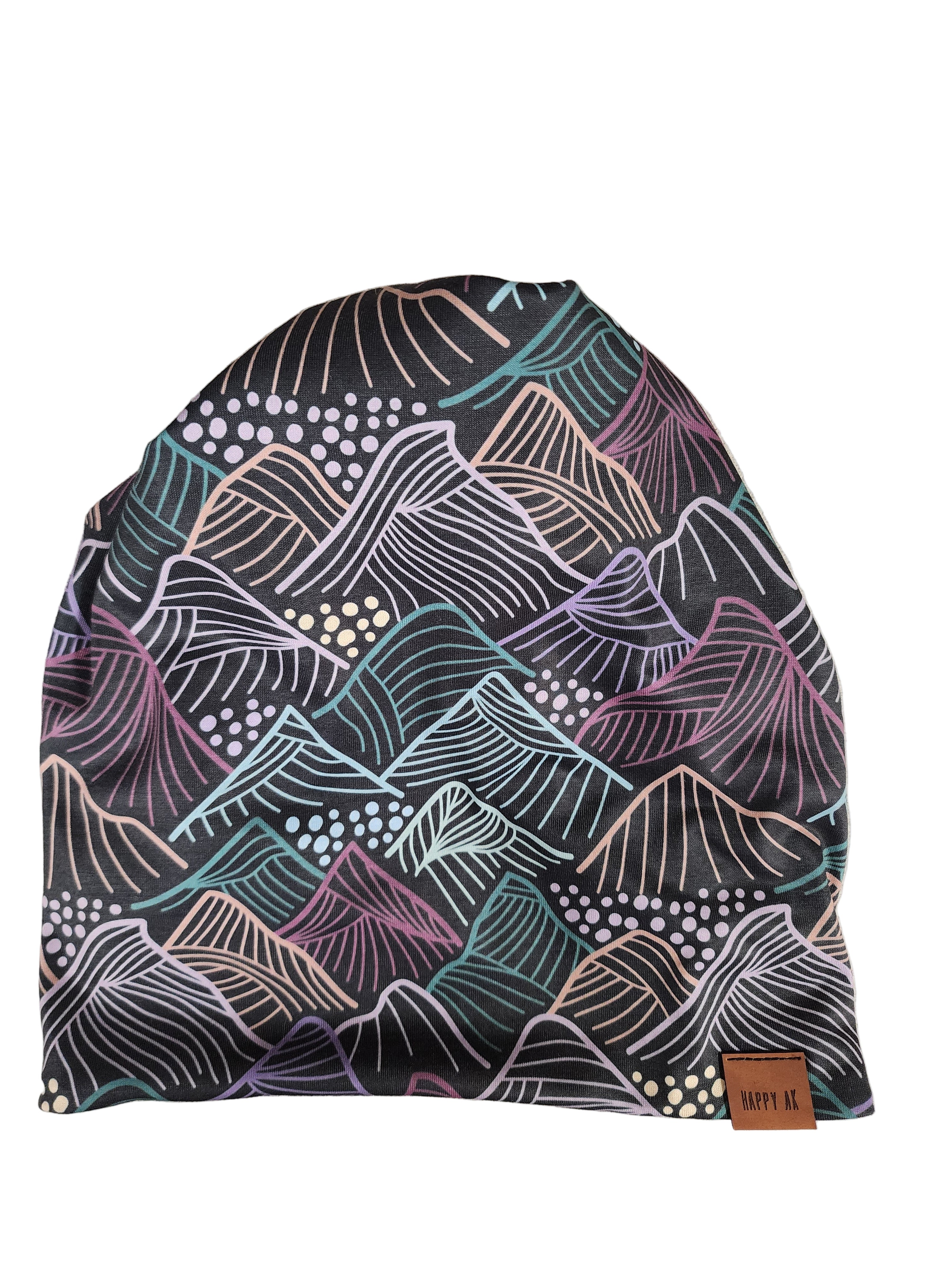 "Purple Hills" 4 Way Wool Lined Beanies