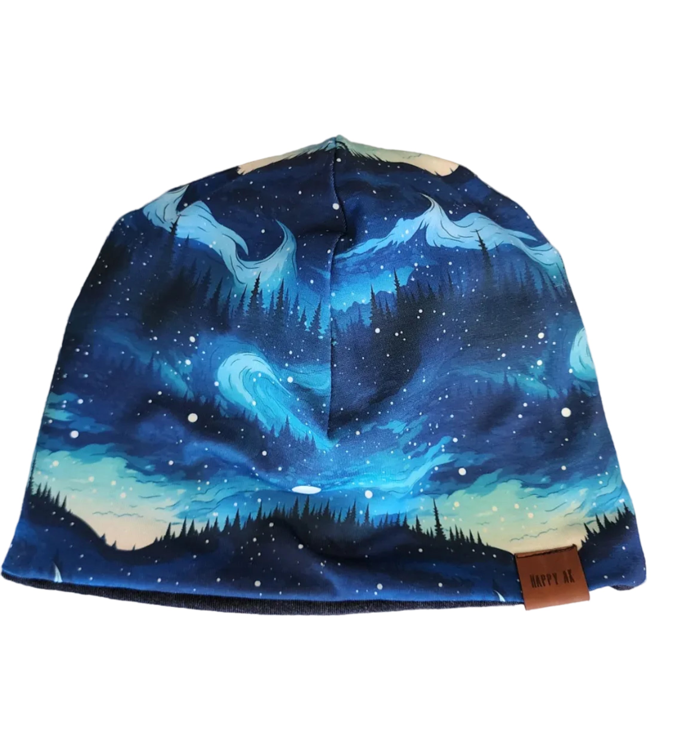 "Winter Night" Merino Wool Beanie