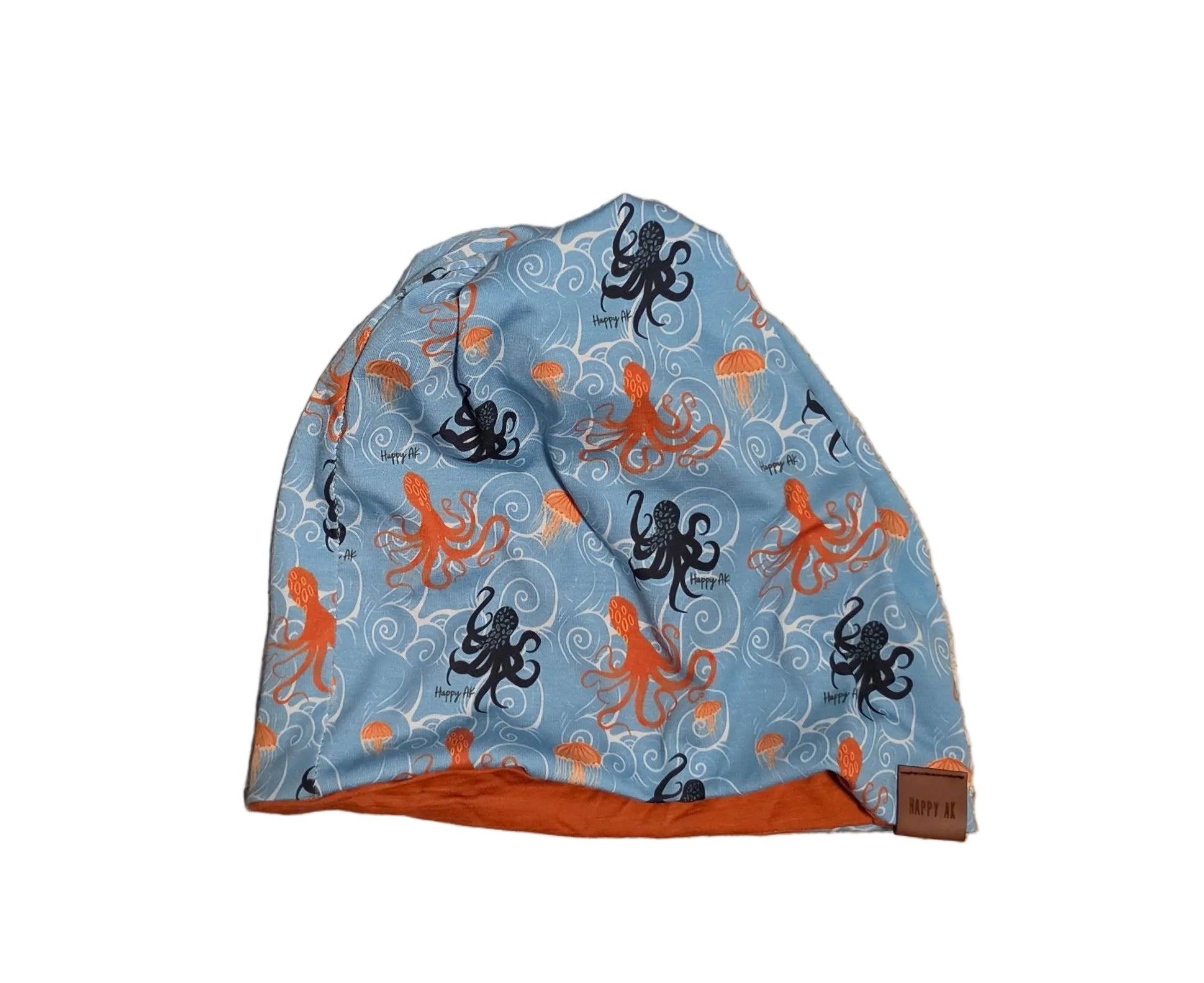 "Octopus Jellyfish" 4-Way Wool Lined Beanies