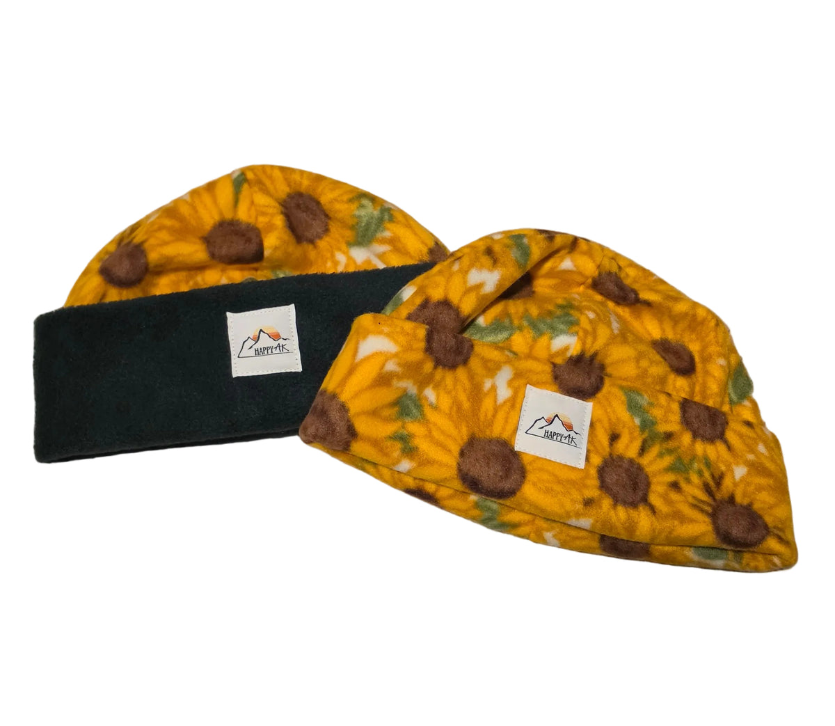 Sunflowers Fleece Beanie