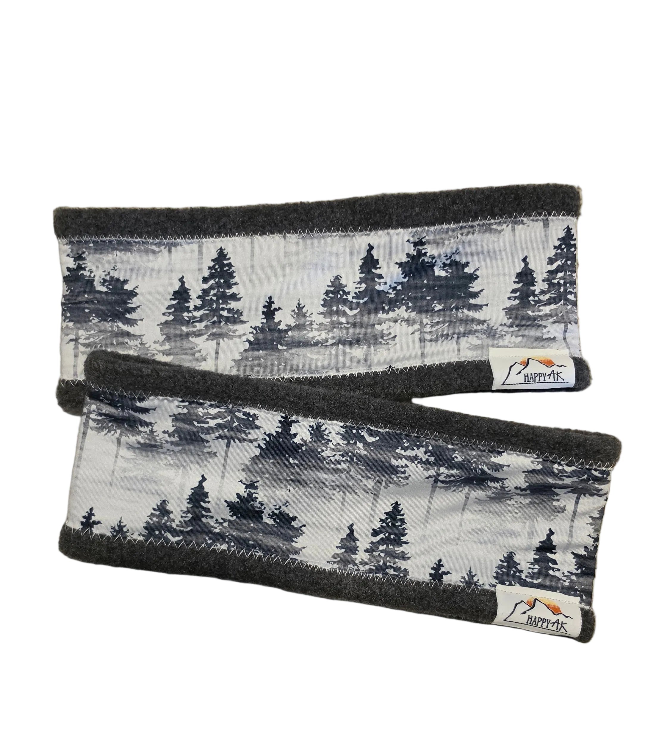 "Grey Trees" Fleece Lined Headband