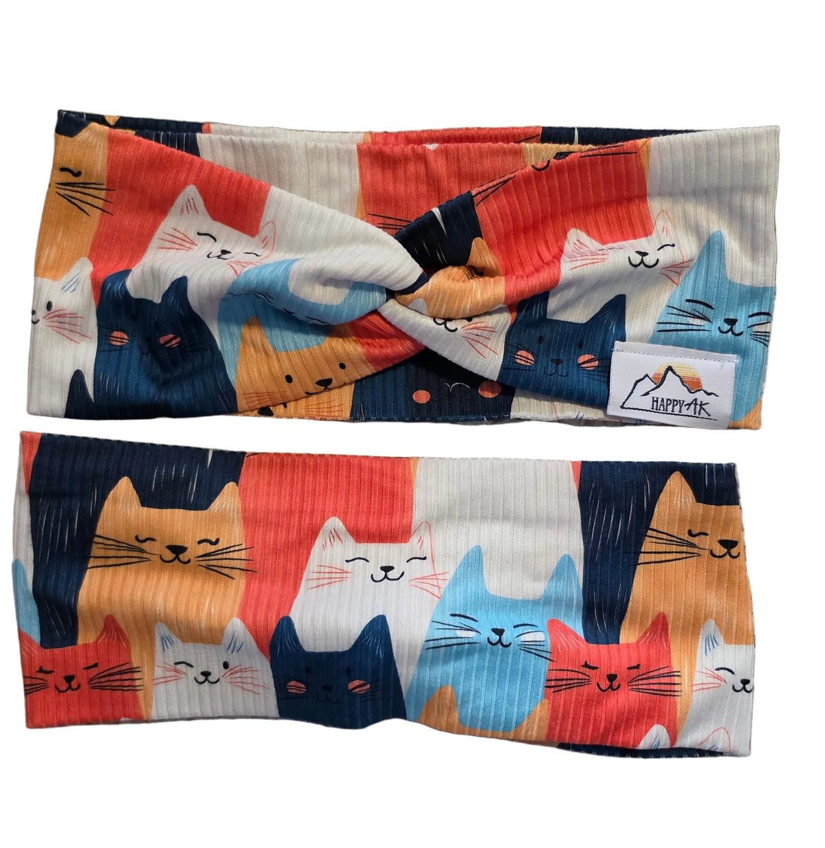 "Cats" Twist Headband
