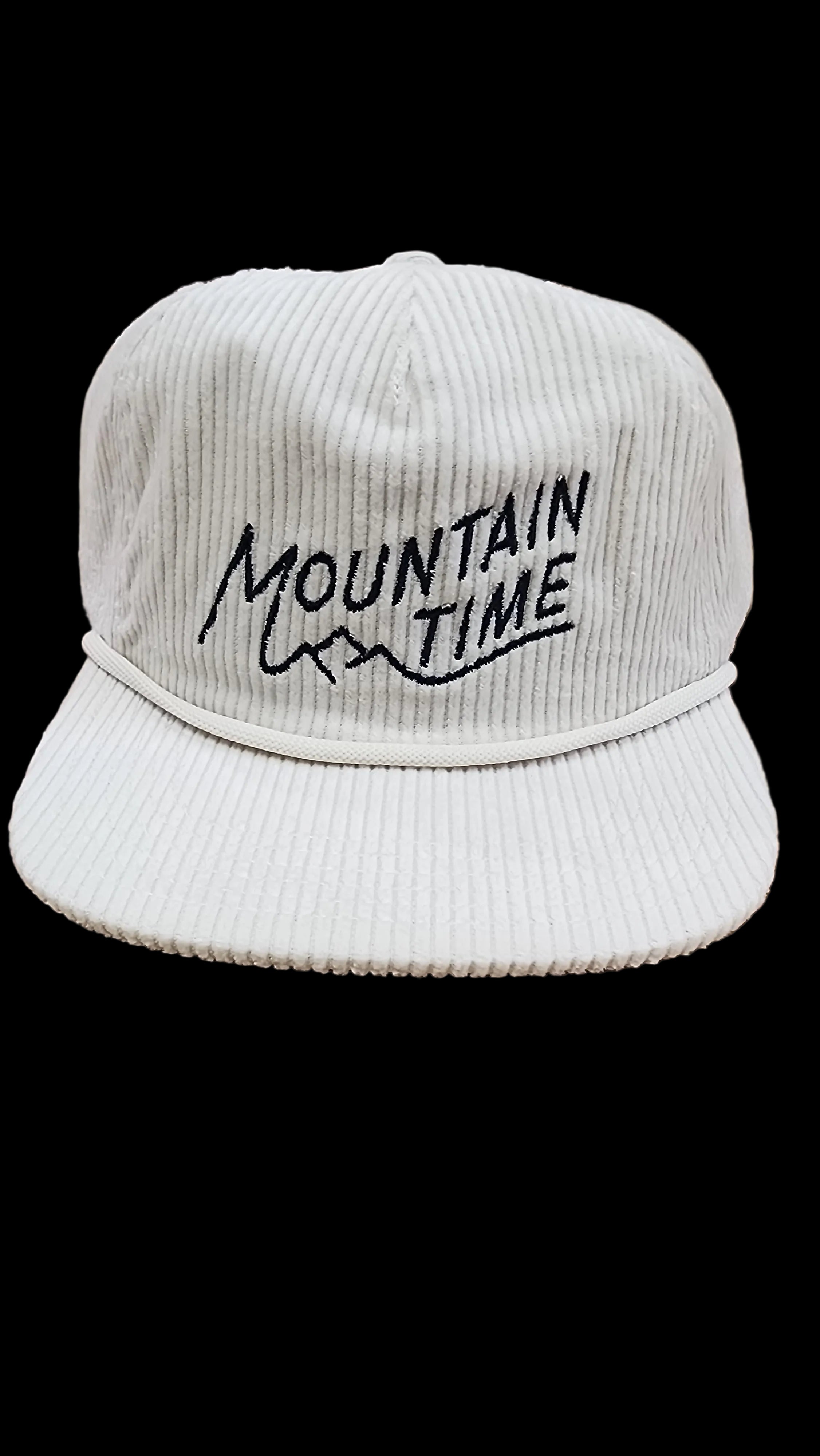 Corduroy "Mountain Time" Flatbill Hats