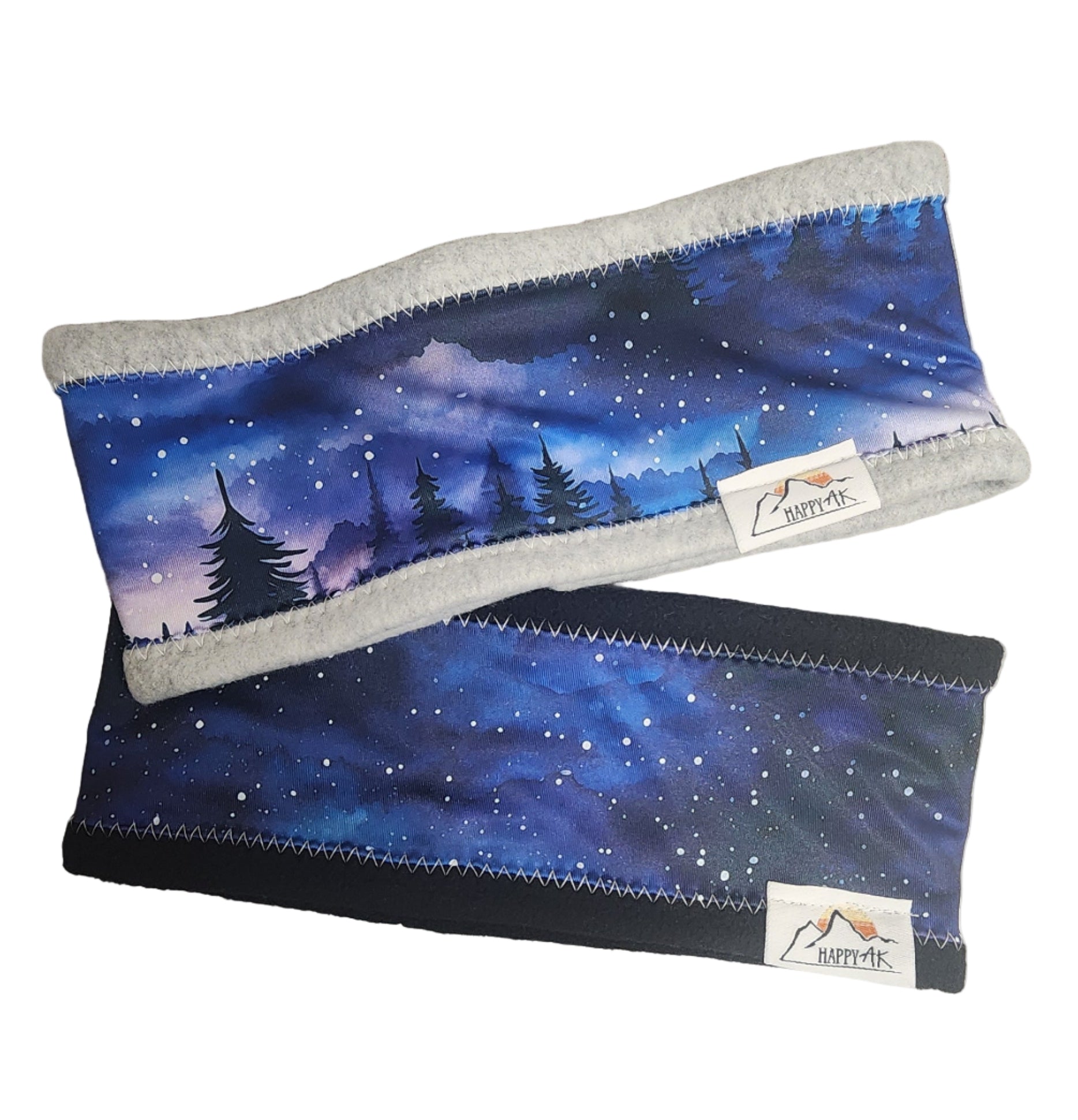"Winter Escape" Fleece Headband | Fleece Neck Warmer