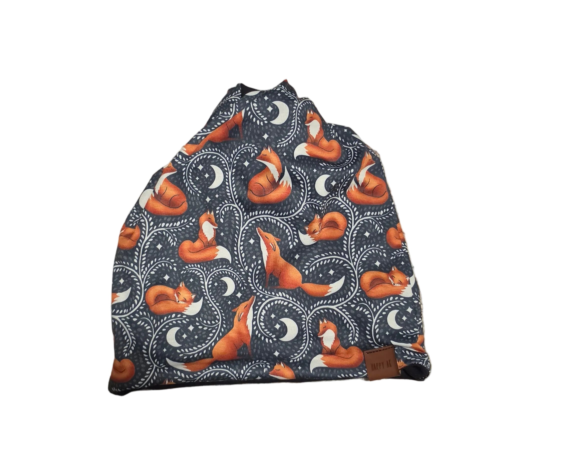 "Moon Fox" 4-Way Wool Lined Beanies