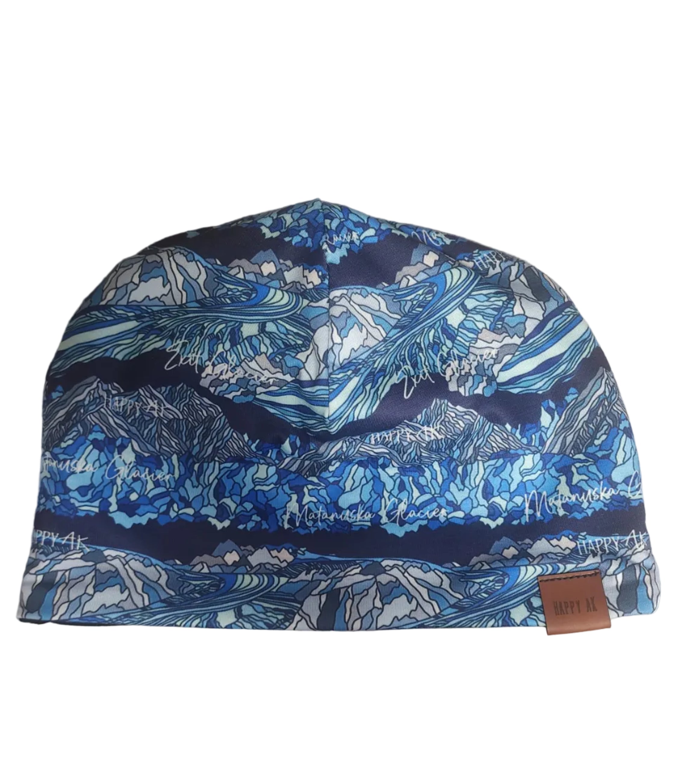 "Glaciers" Merino Wool Beanie