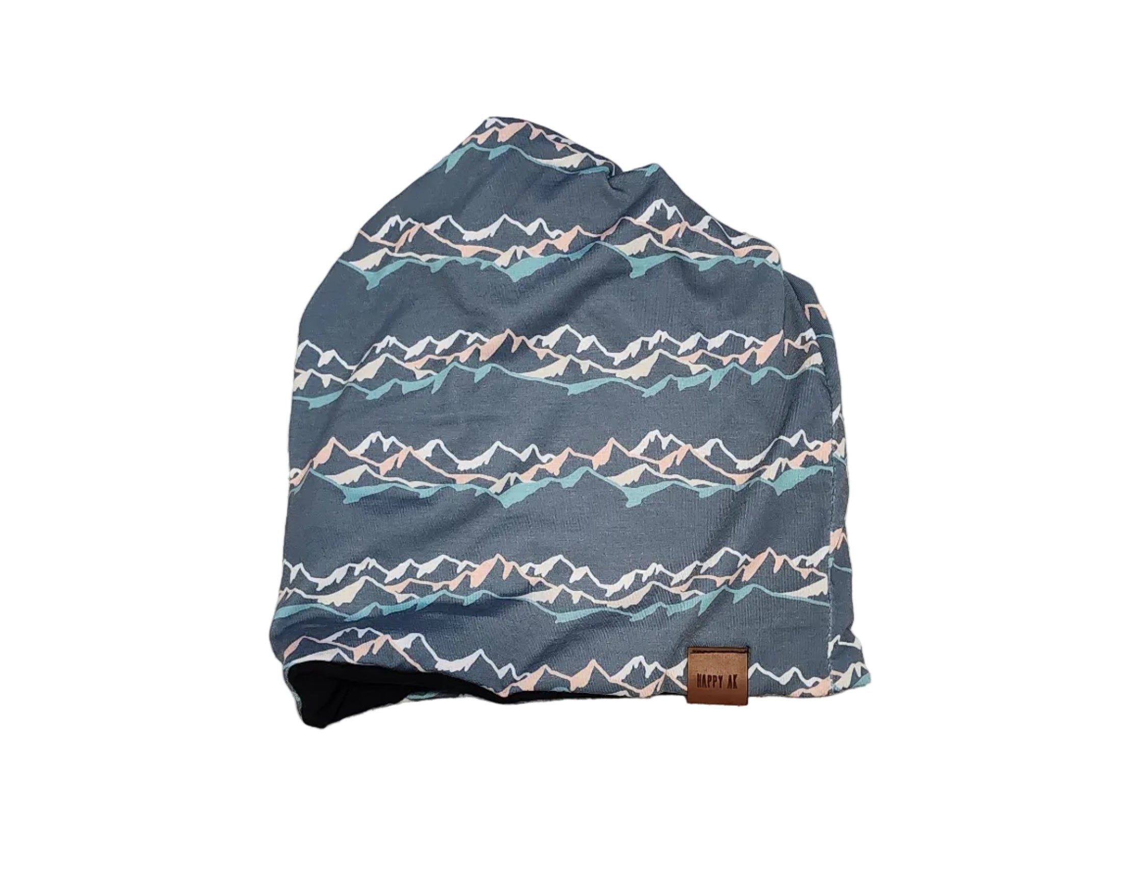 "Grey Peaks" 4-Way Wool Lined Beanies