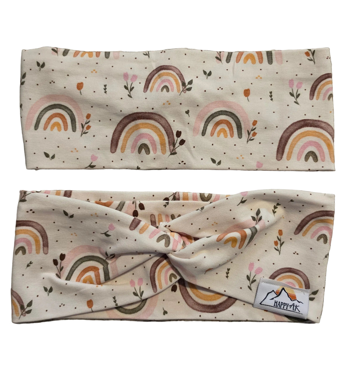 "Boho Rainbows" Twist Headband