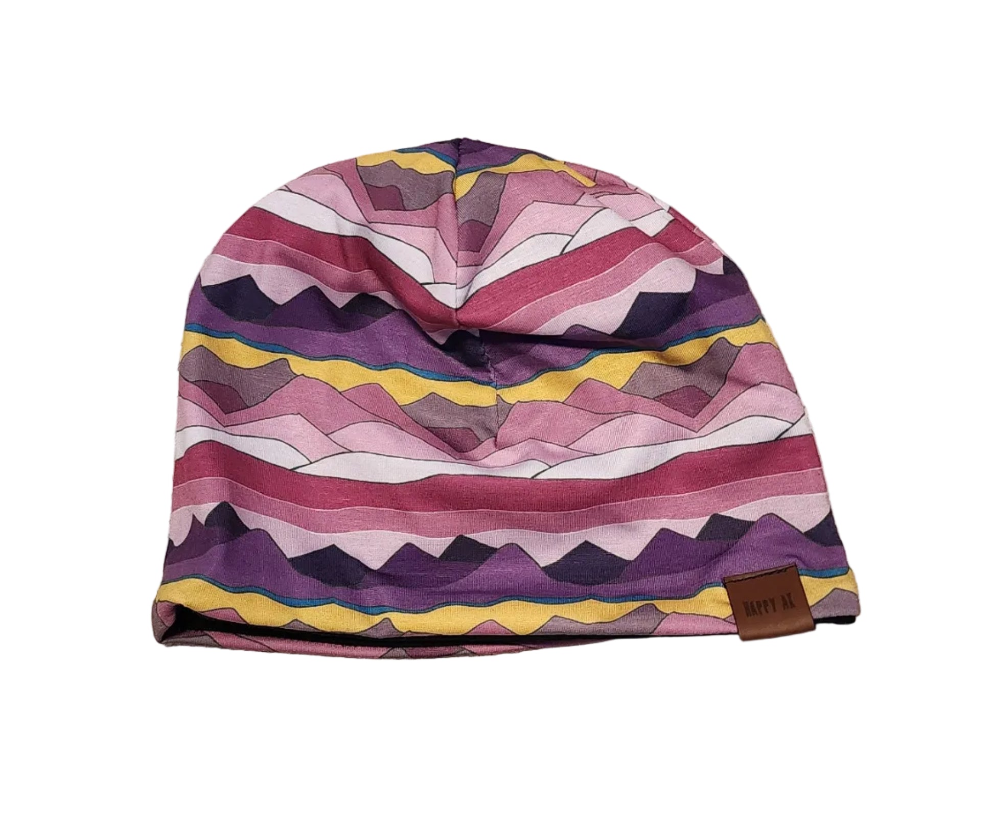 "Pink Hills" Merino Wool Beanie