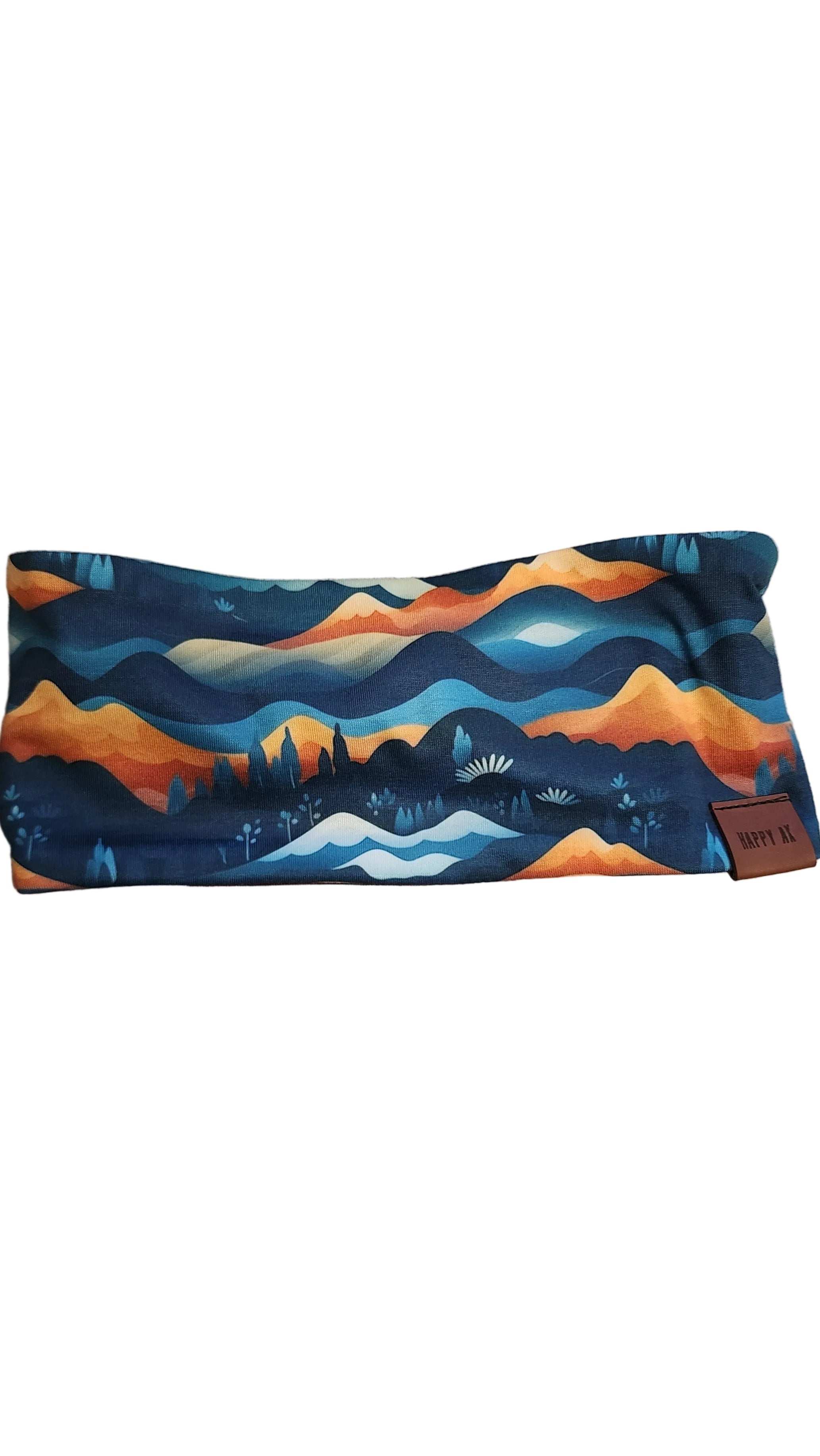 "Sunset Hills" Merino Wool Lined Headband
