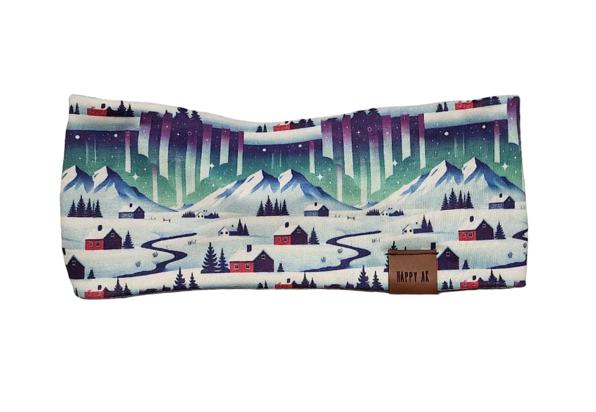 "Feels Like Hatchers Pass" Merino Wool Lined Headband