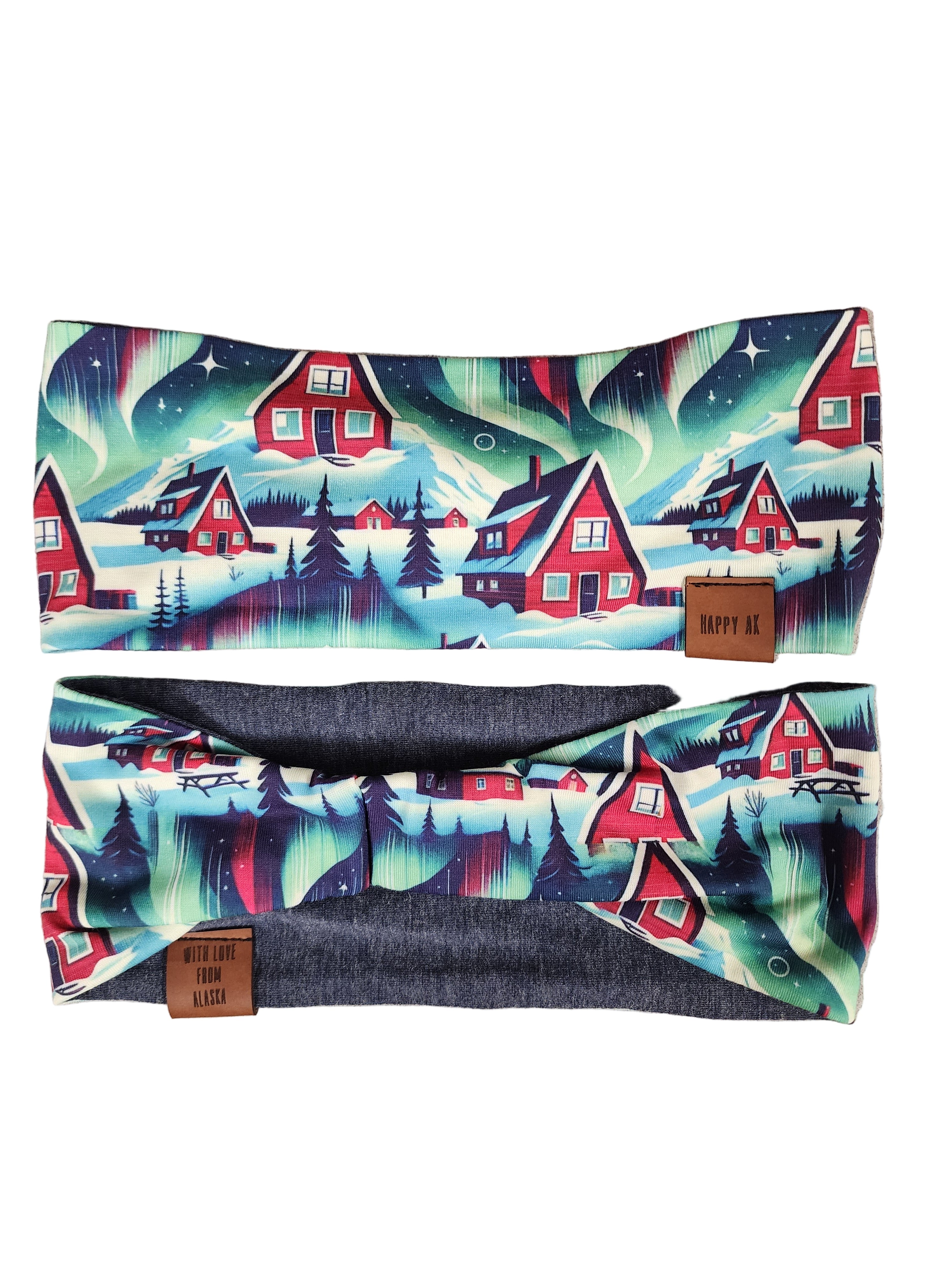 "Feels Like Hatchers Pass" Merino Wool Lined Headband