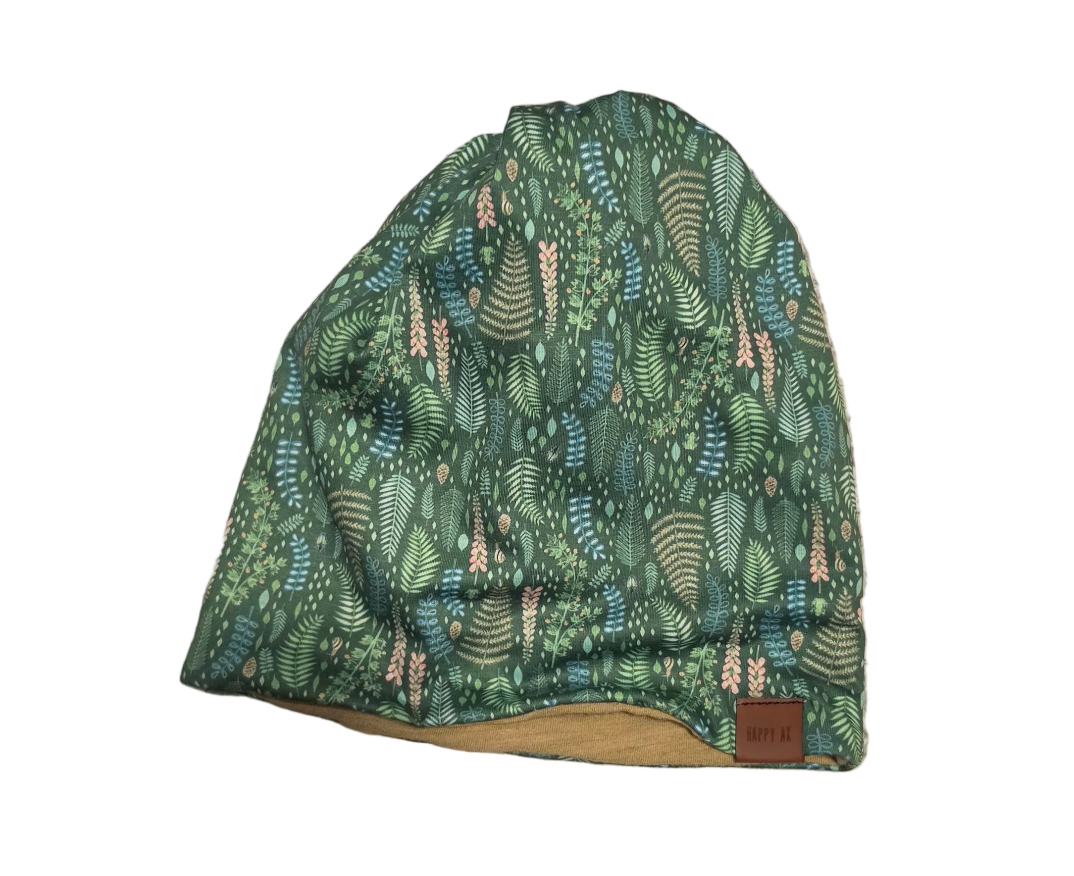 "Ferns" 4-Way Wool Lined Beanies