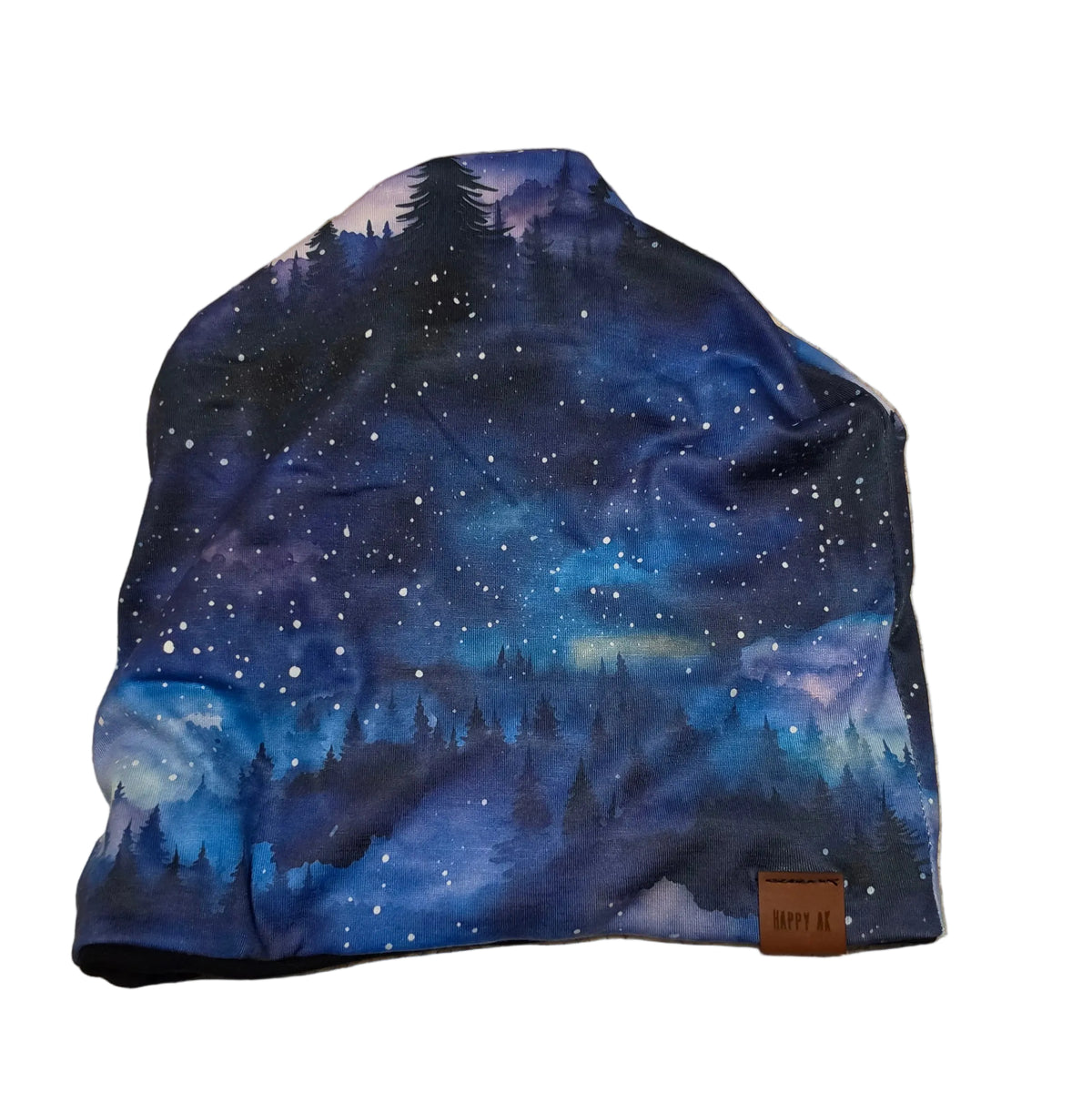 "Winter Forest" 4-Way Wool Lined Beanie