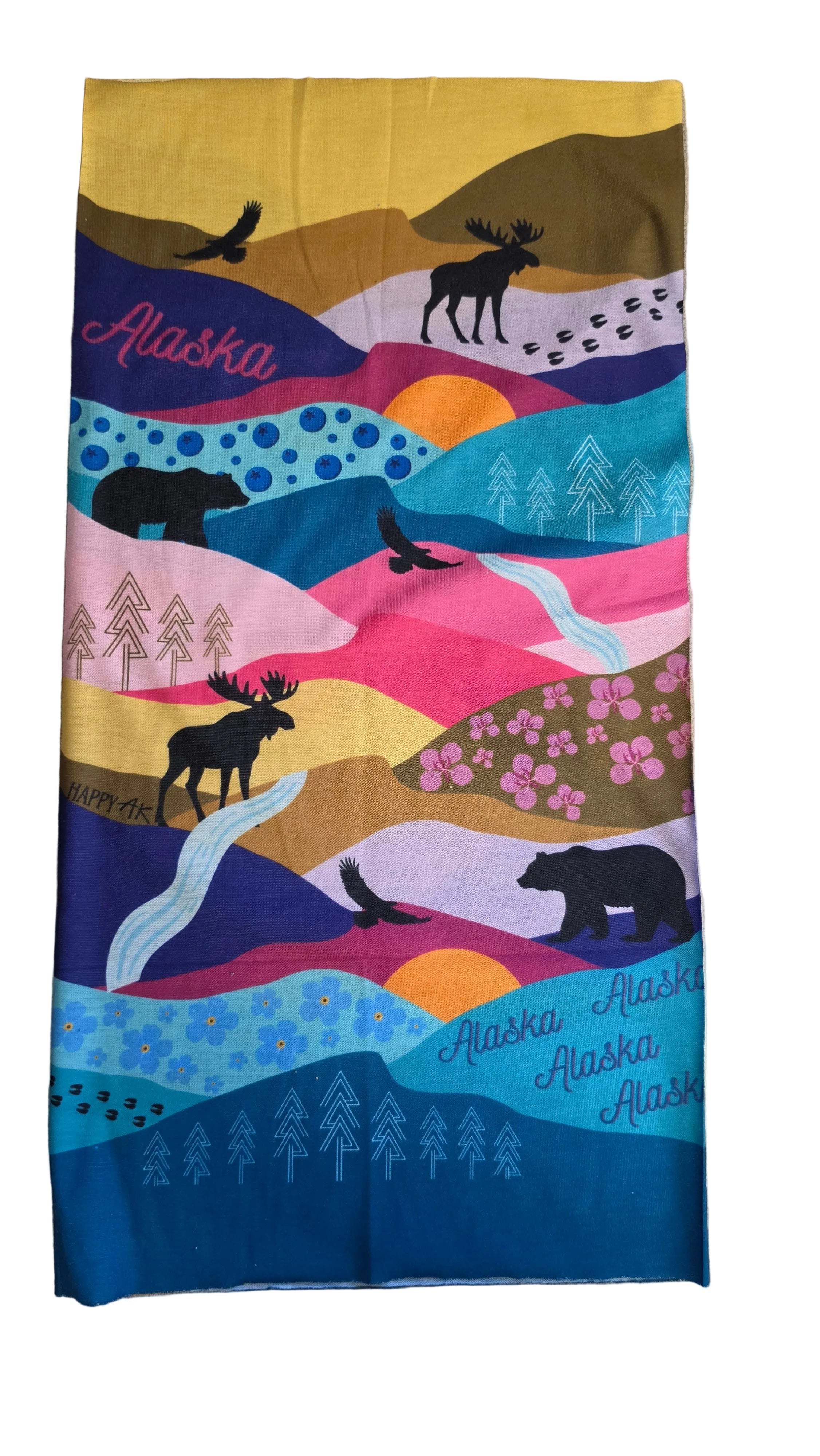 "Bright Alaska Scene" Trail Tube