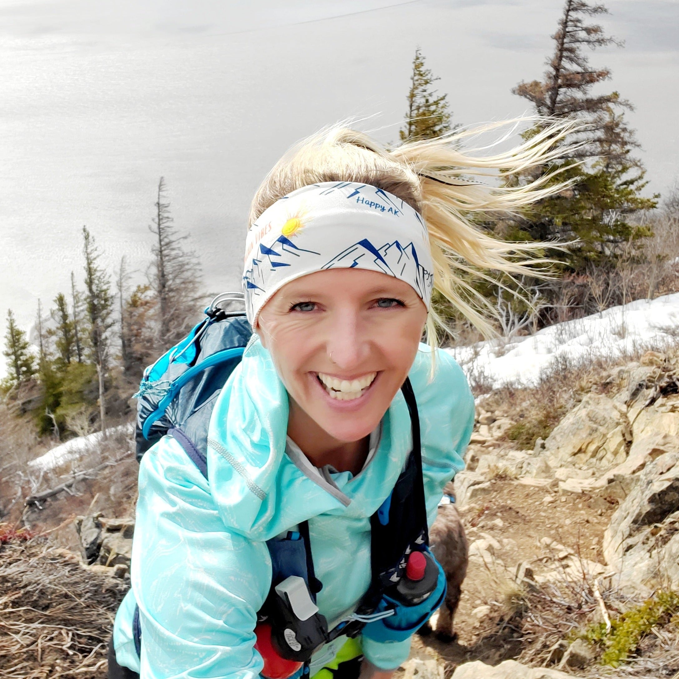 "Alaska Mountain Vibes" Headband