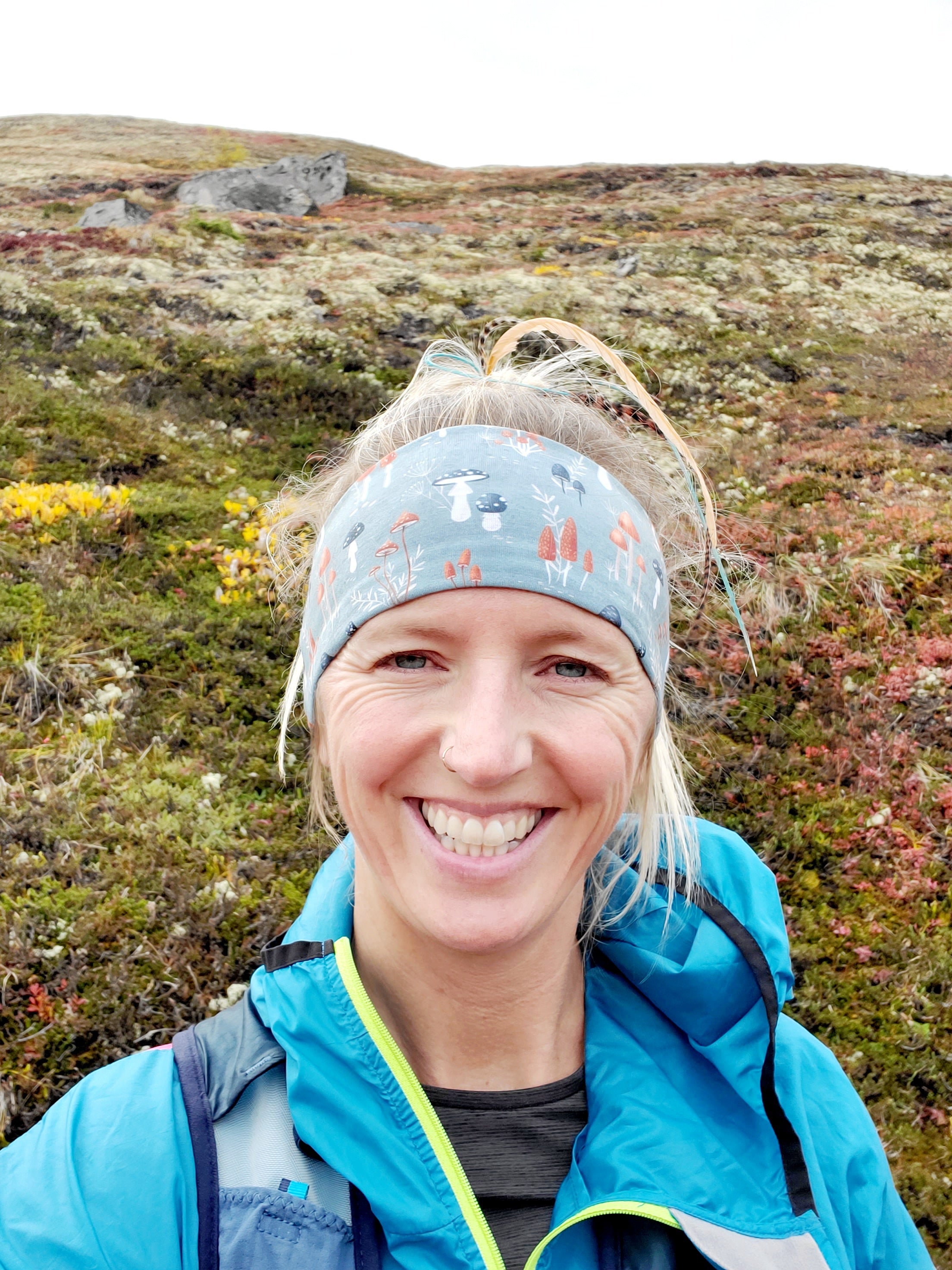 Sage Mushroom Headband