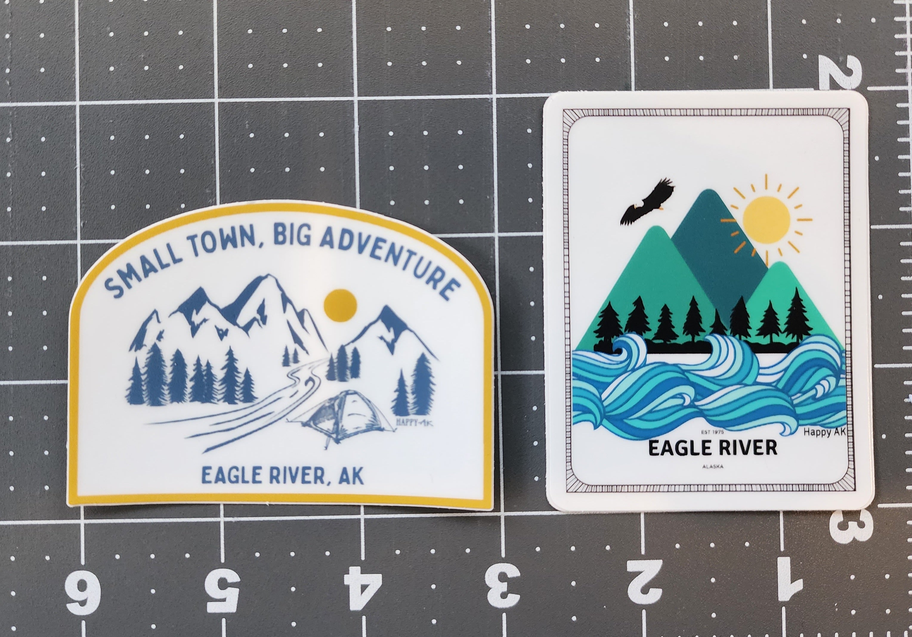 Eagle River Stickers