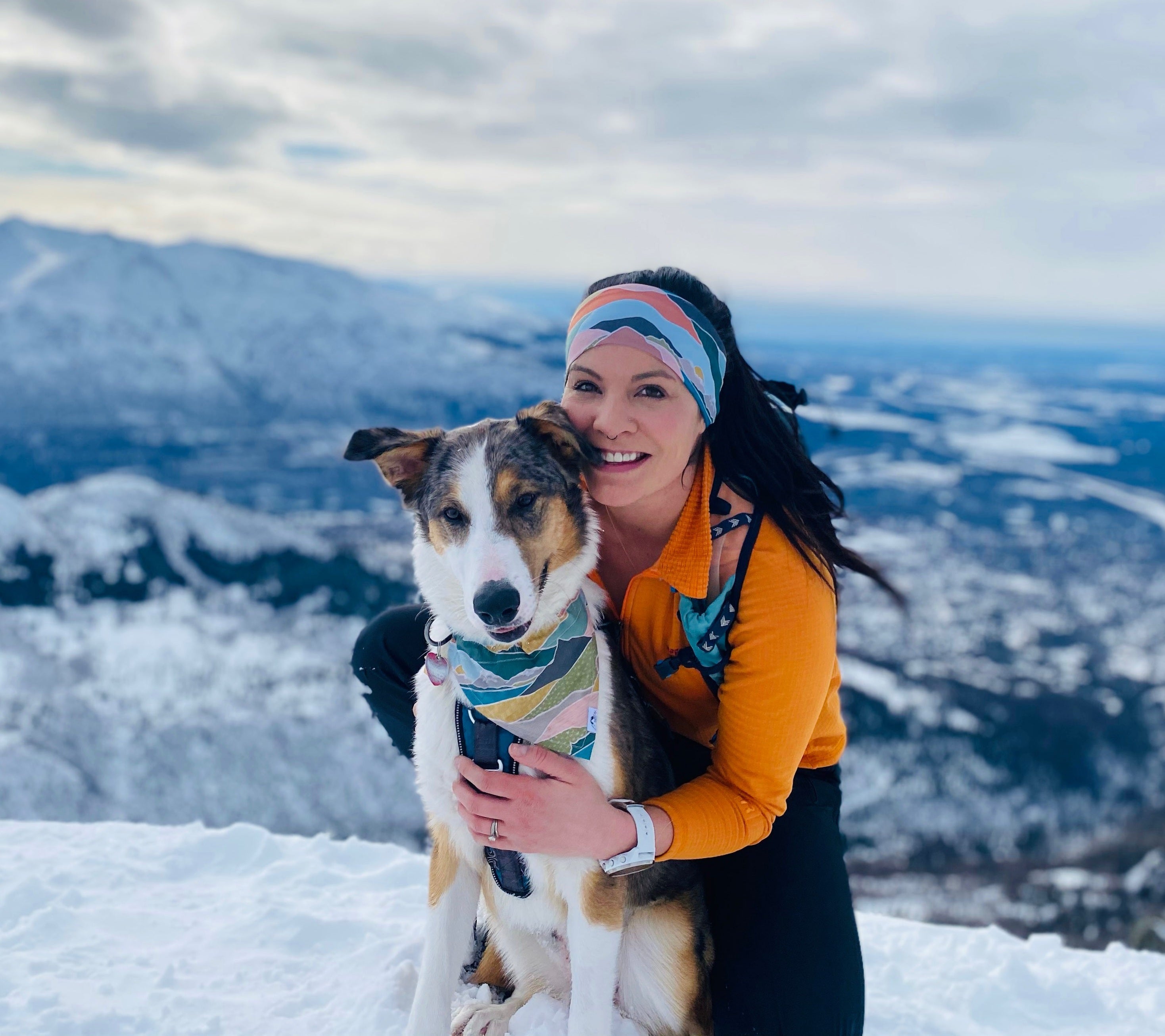 Rolling Hills Dog Bandana - Headband Happy AK