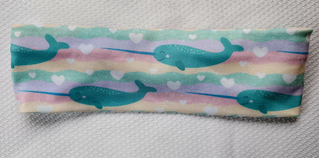 Whales Toddler Headband
