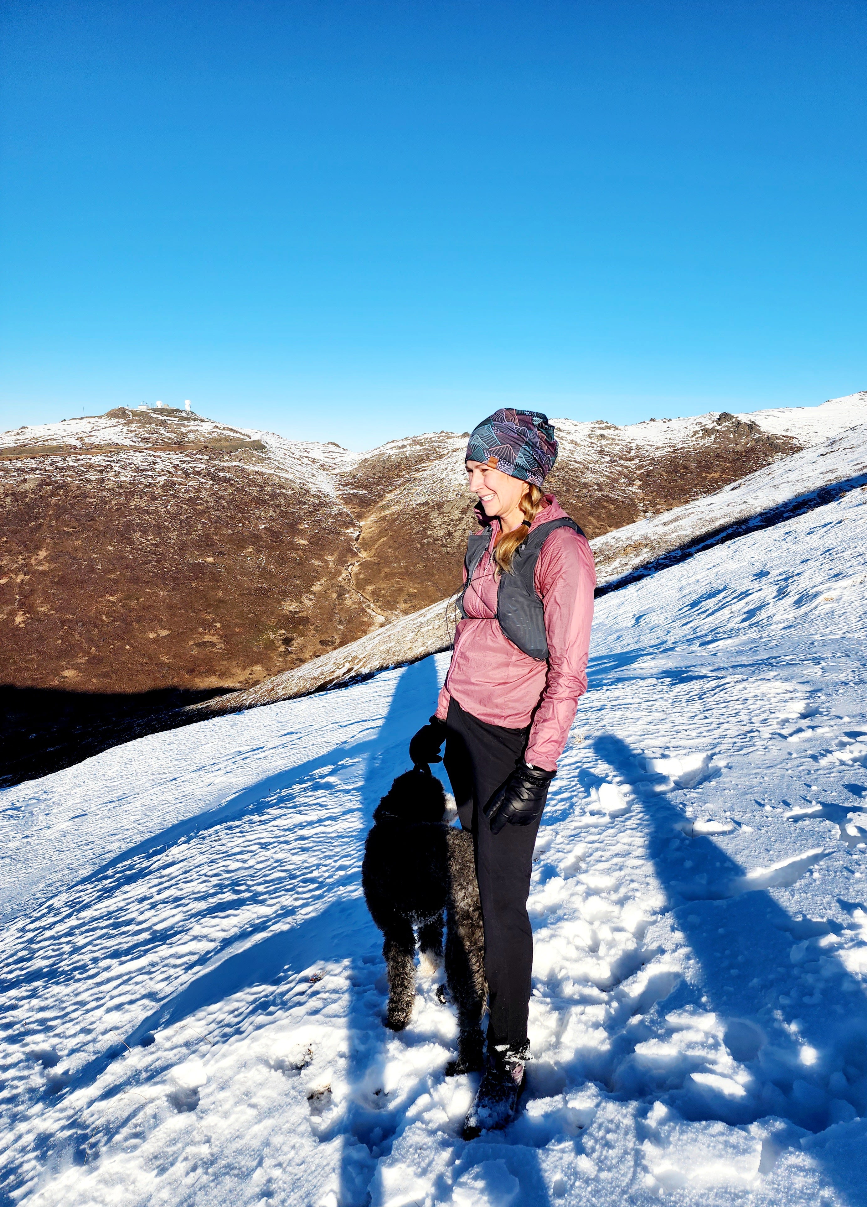 Purple Hills 4 Way Merino Wool Lined Beanie