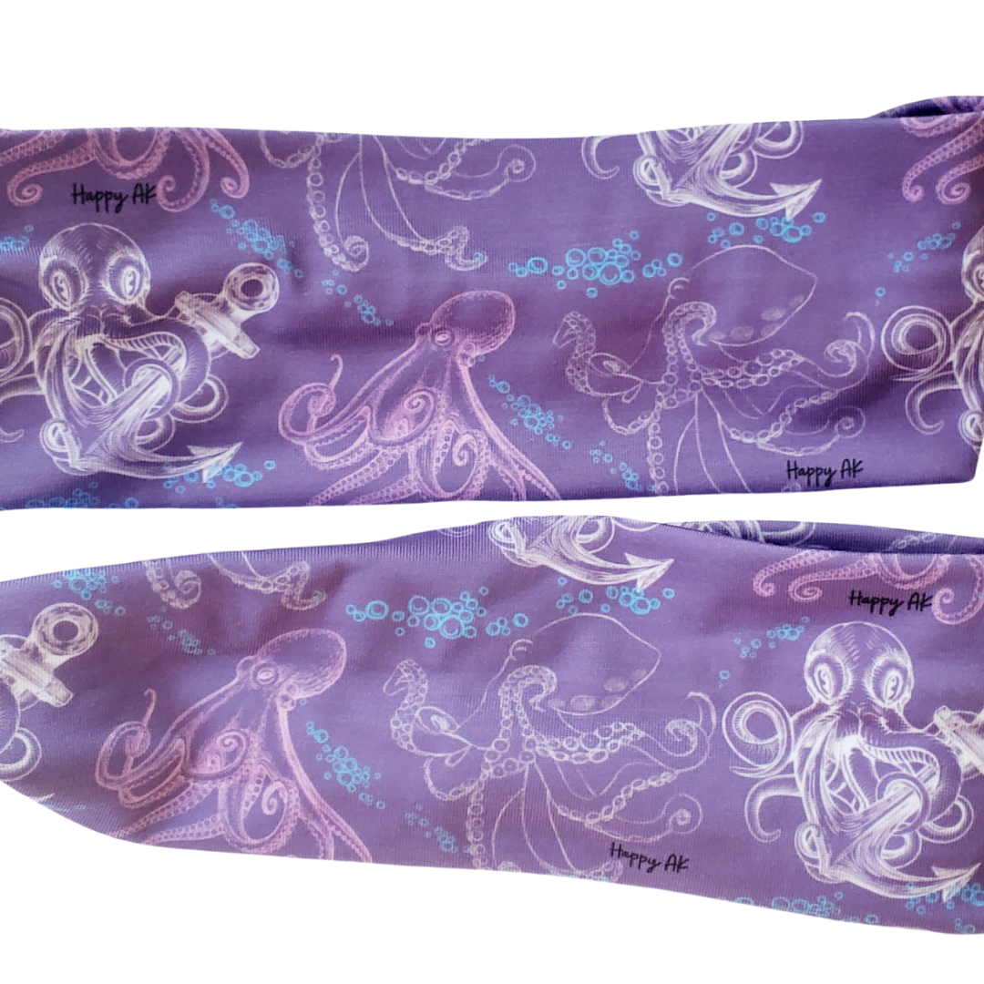 Purple Octopus Headband