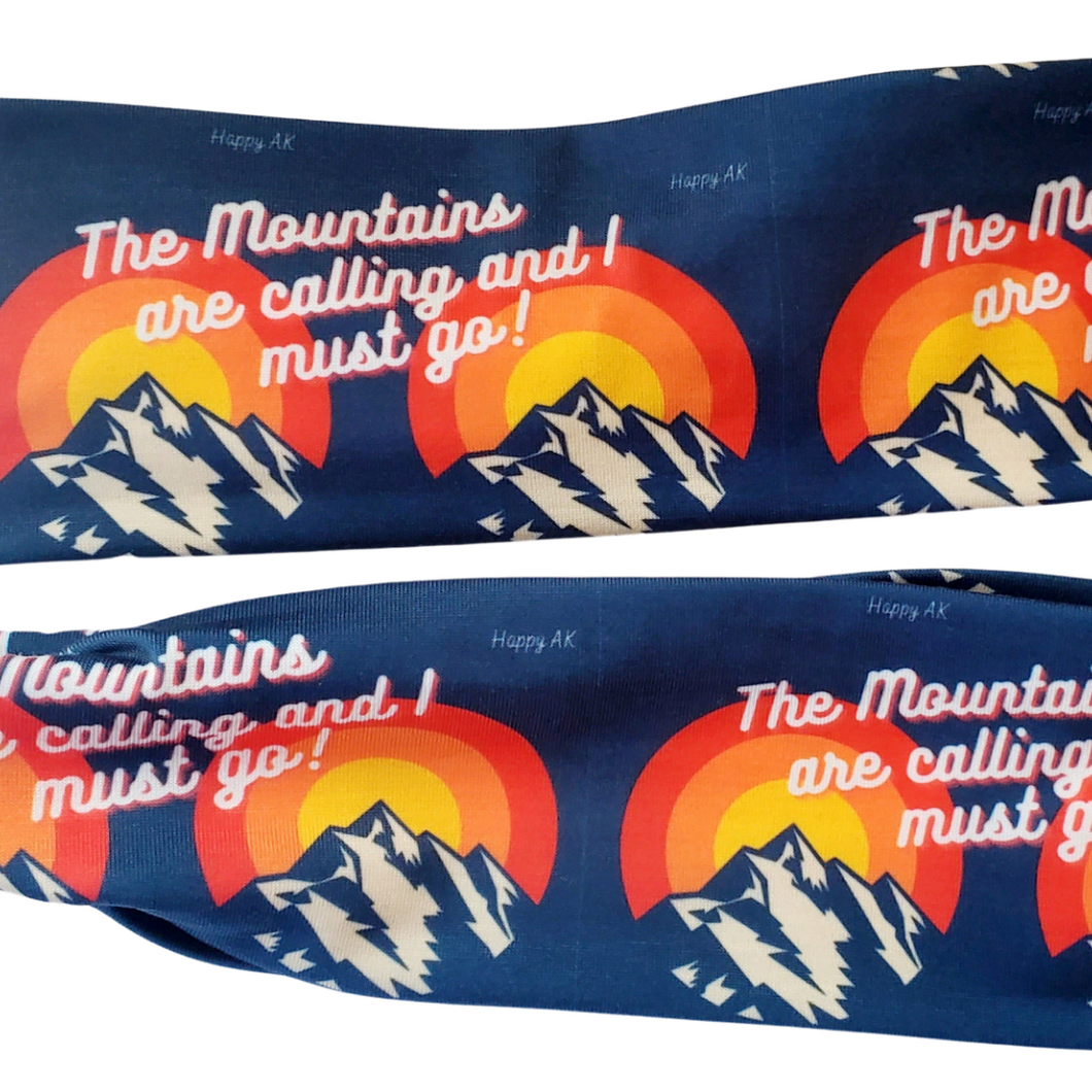 Mountains are Calling Headband
