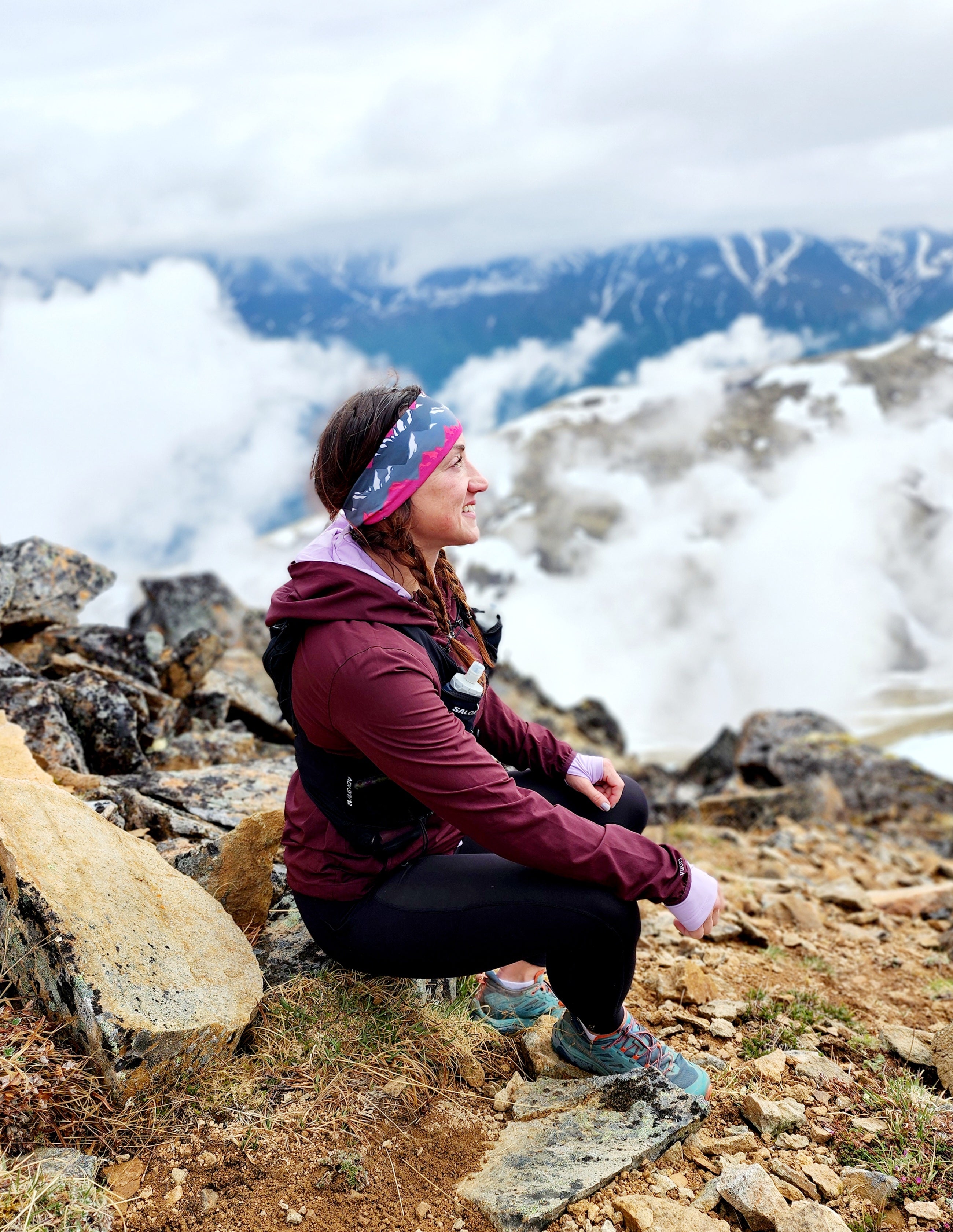 Maroon Mountains Headband