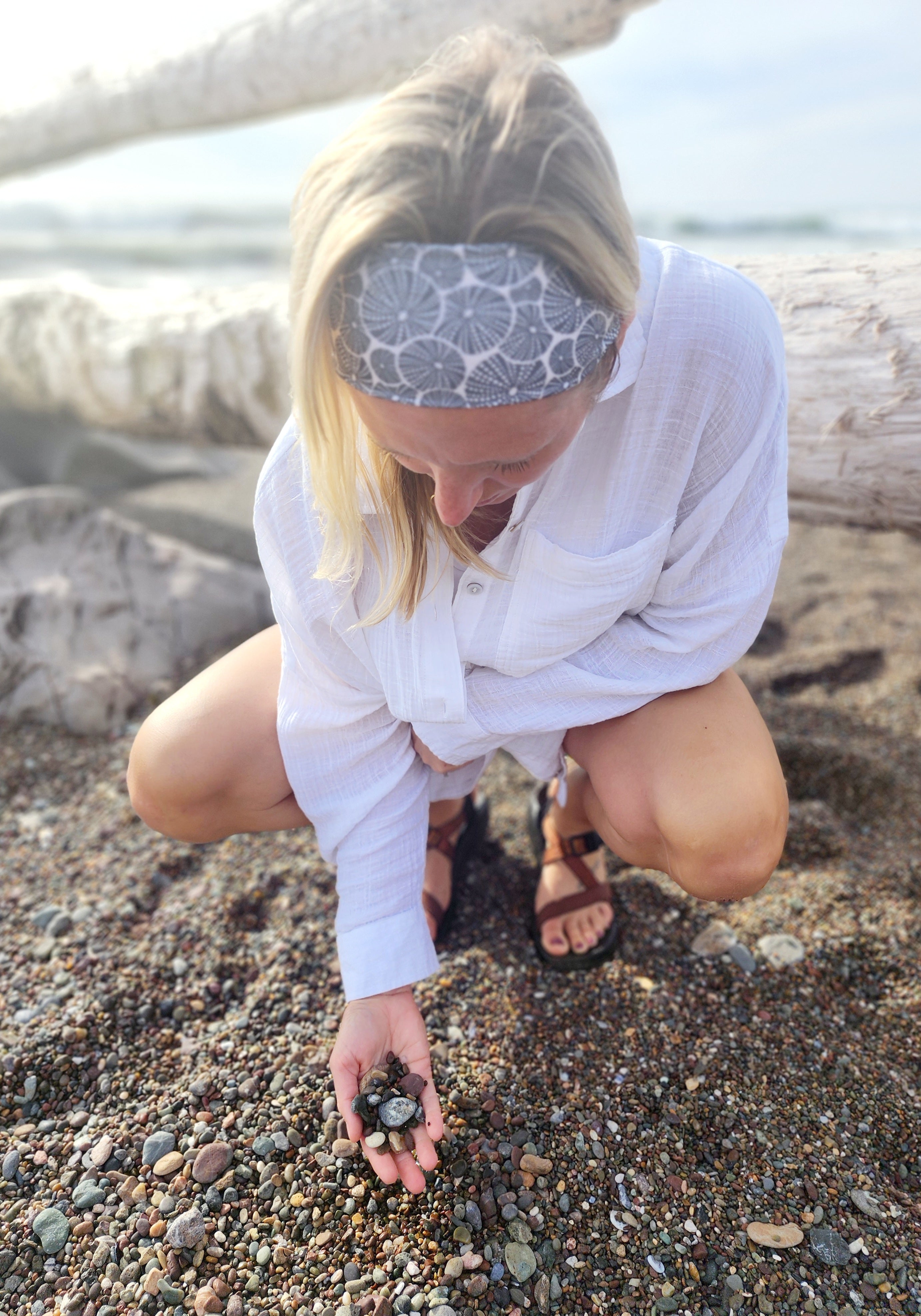 Simple Sea Urchin Headbands