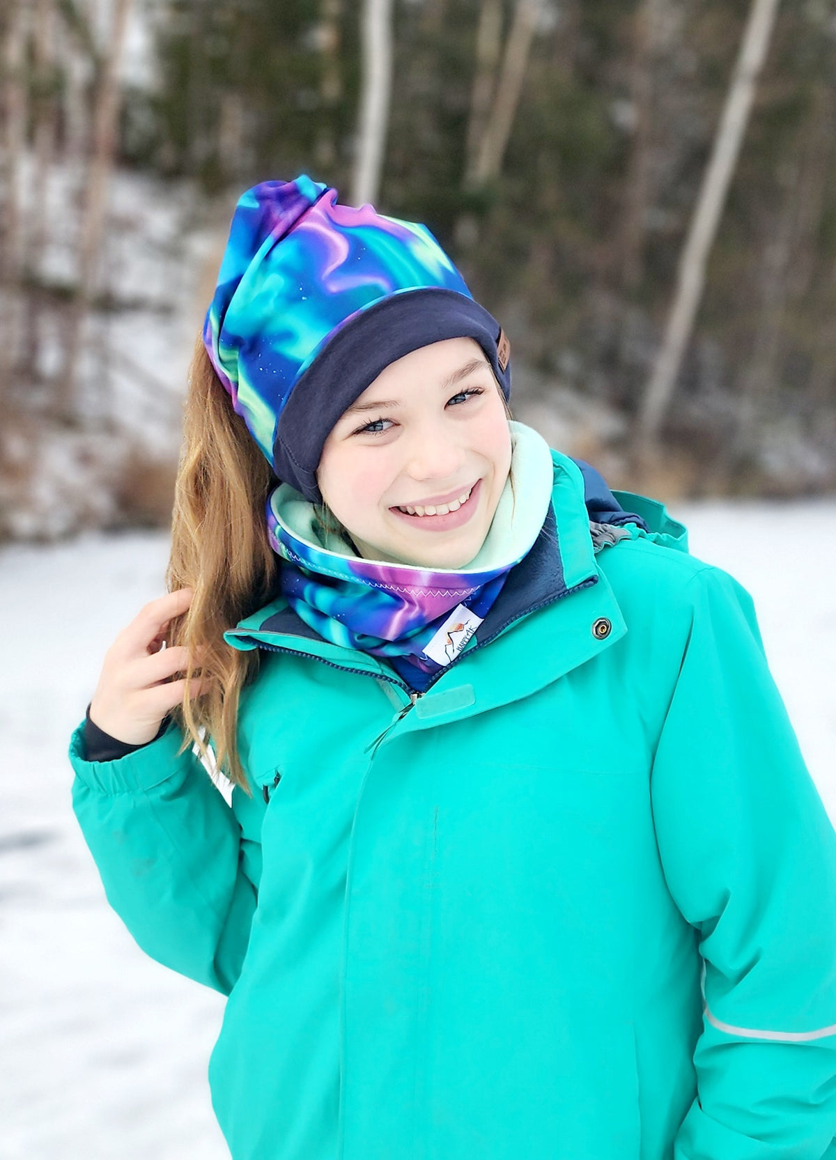 "Aurora" 4-Way Wool Lined Beanies