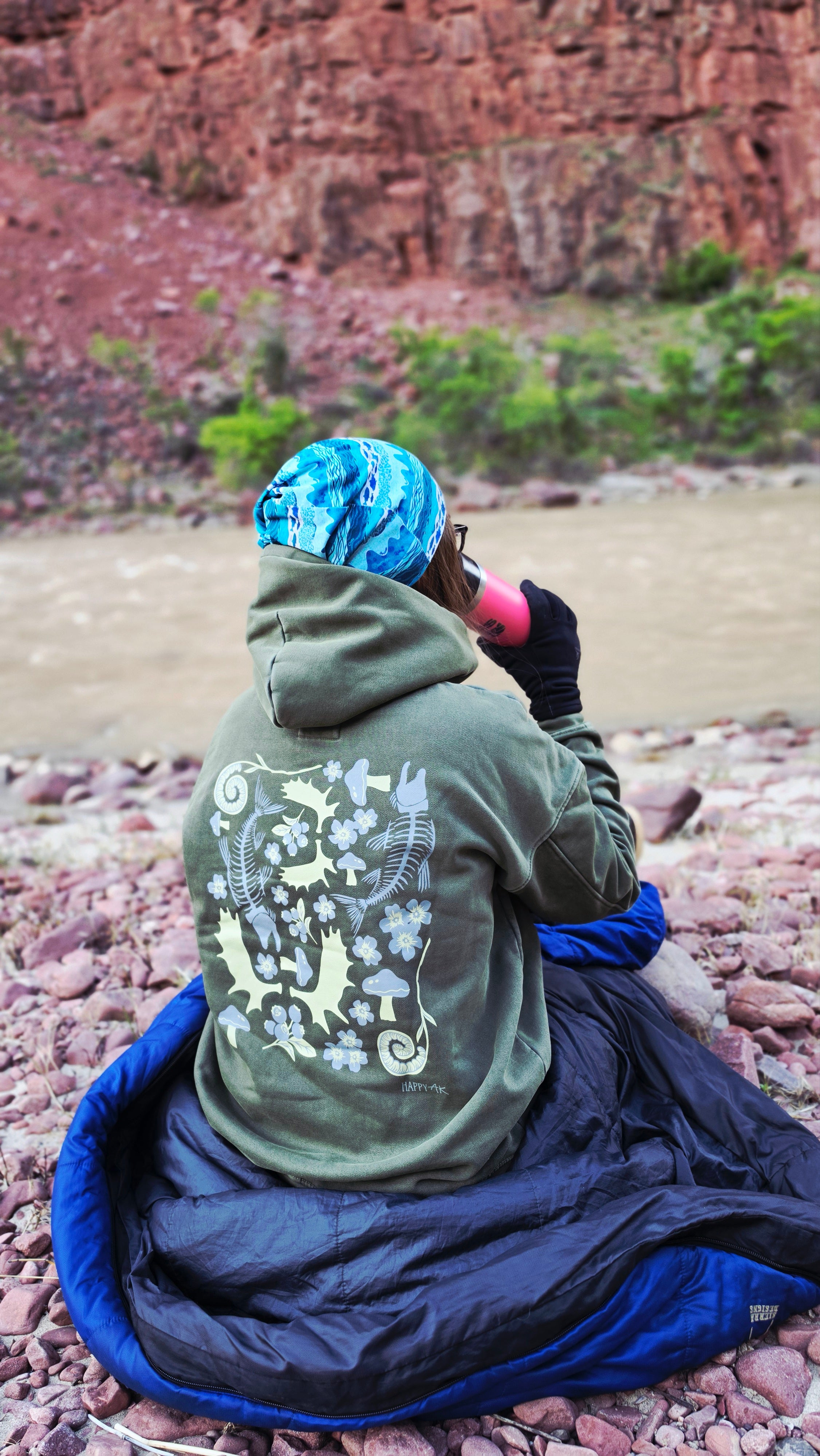 Oversized "Alaska Nature" Hoodies