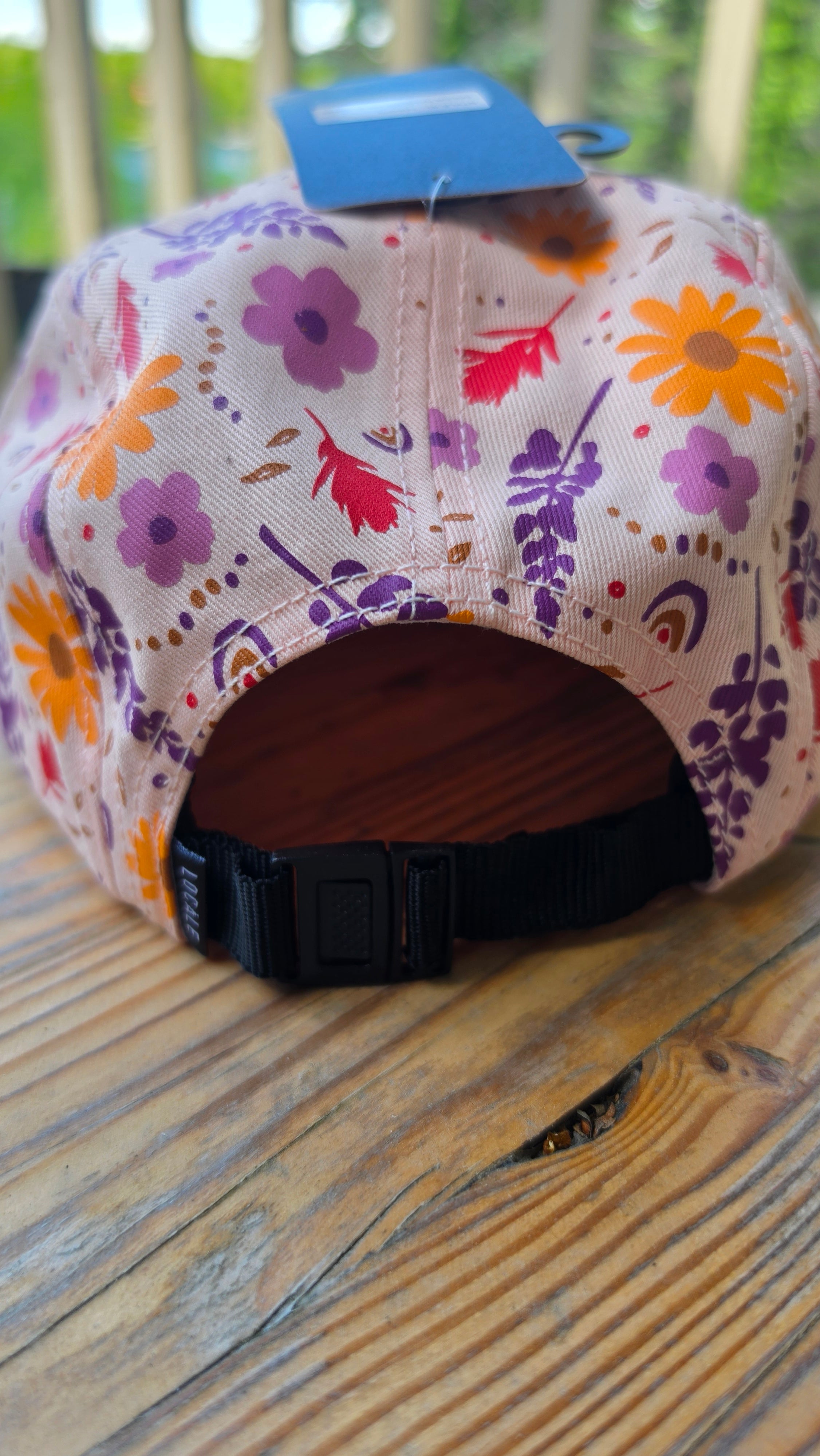 Pink Lupine Youth Camper Hat