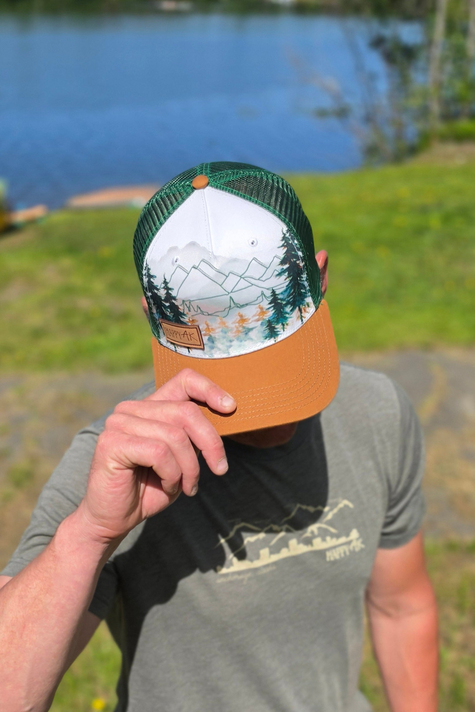 Happy AK Baseball Hats