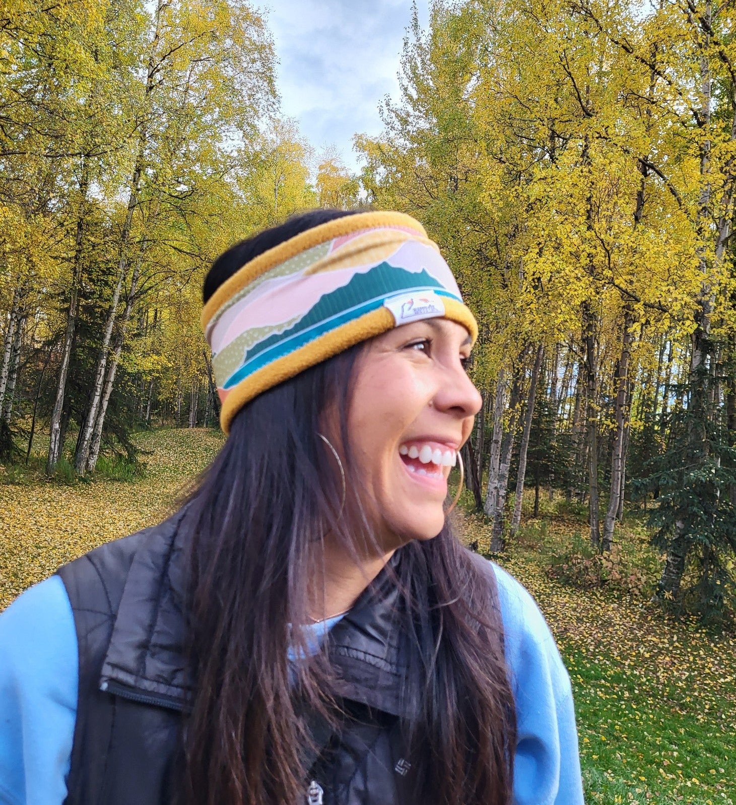 "Rolling Hills" Fleece Lined Headband