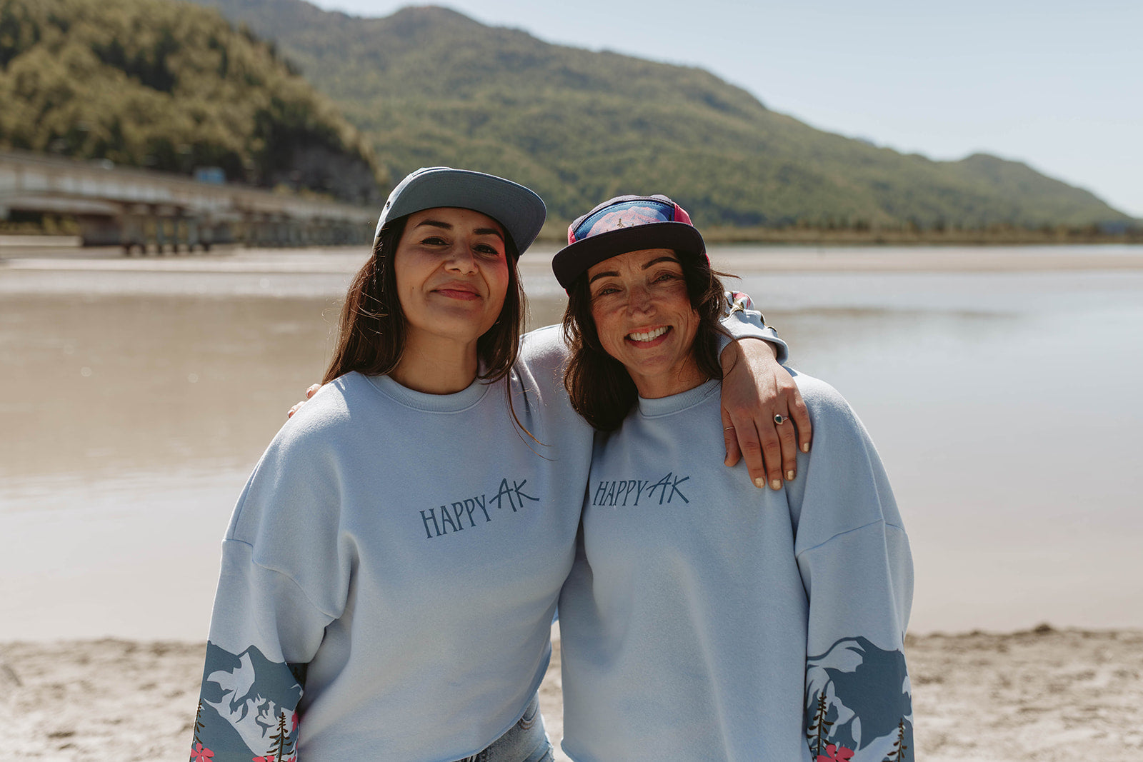 Oversized "Denali" Midi Sweatshirt