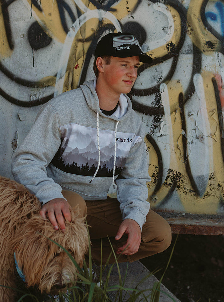 Grumpy AK Color Block Hood