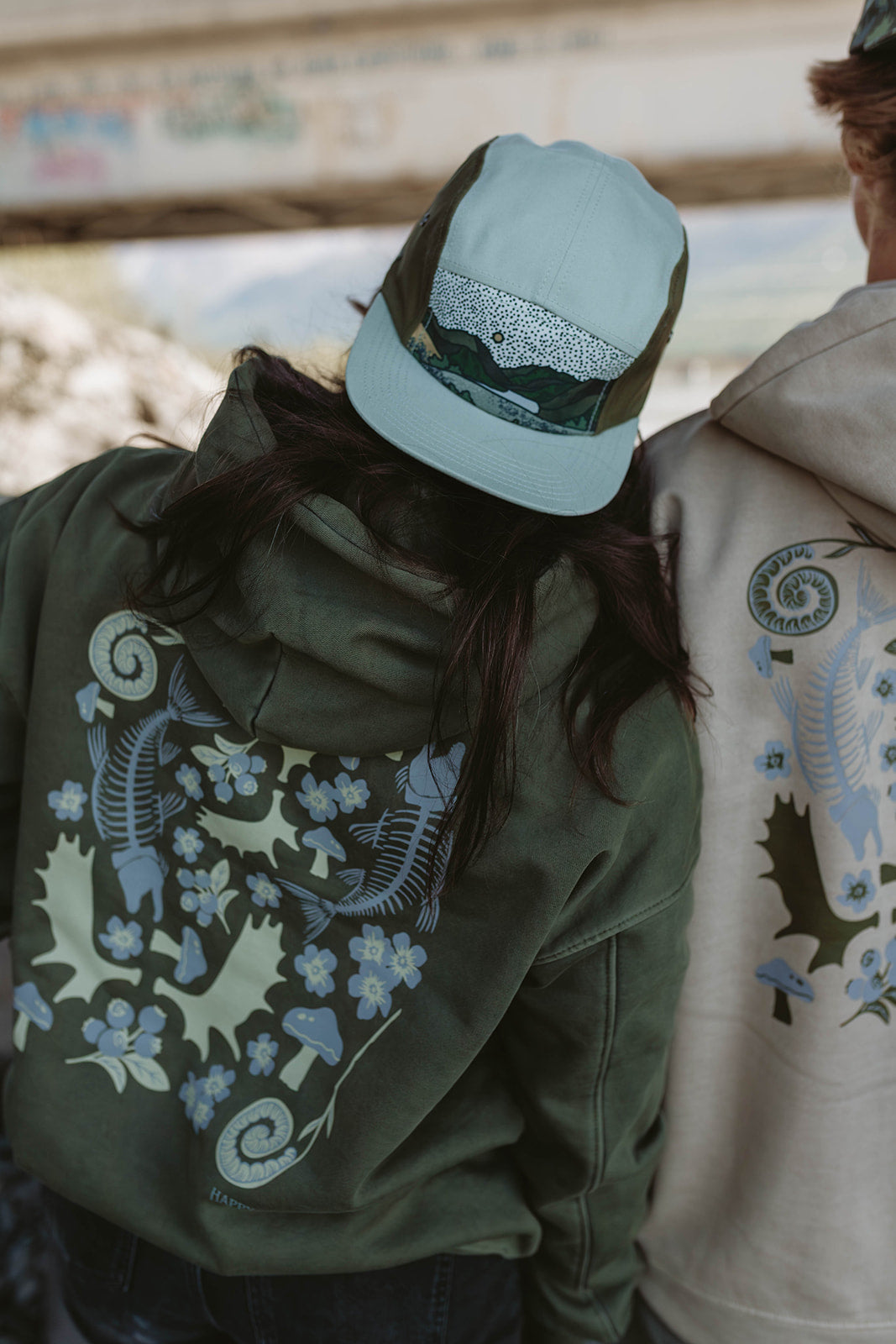Oversized "Alaska Nature" Hoodies