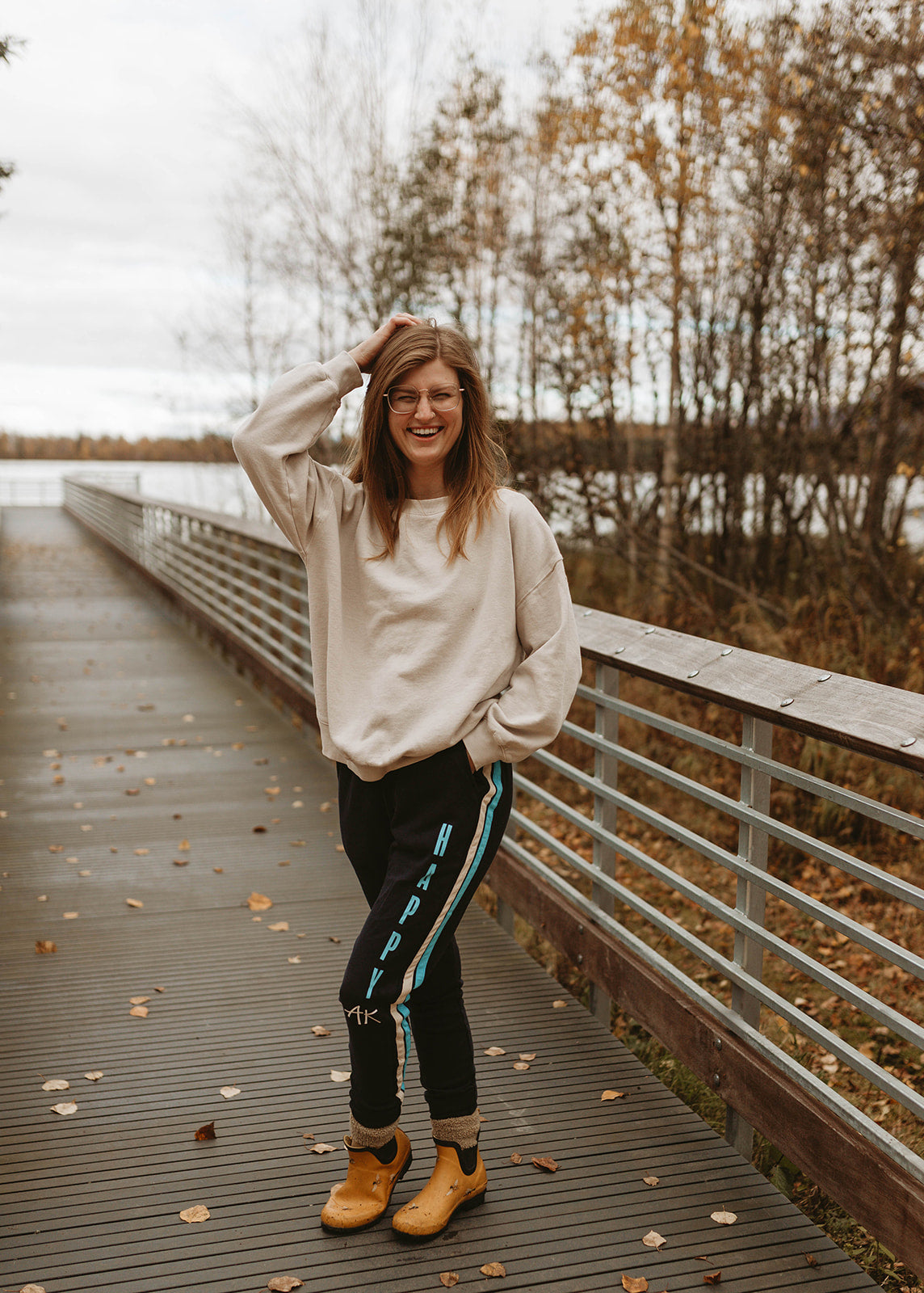 Striped Joggers