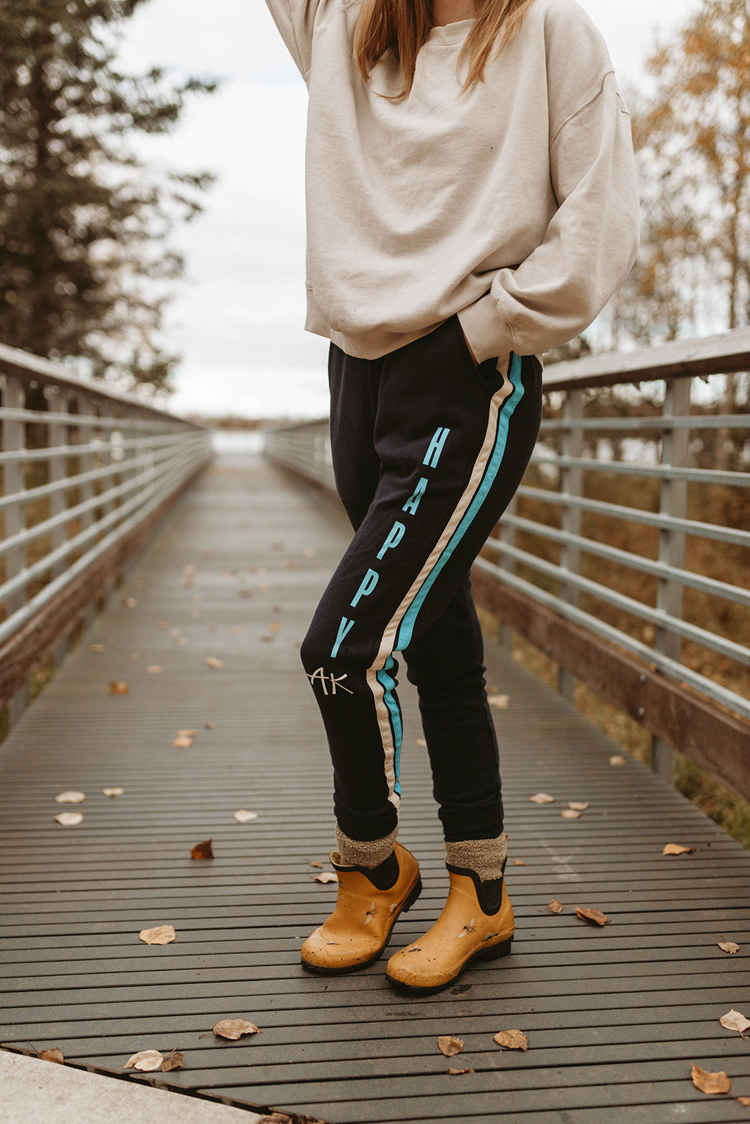 Striped Joggers