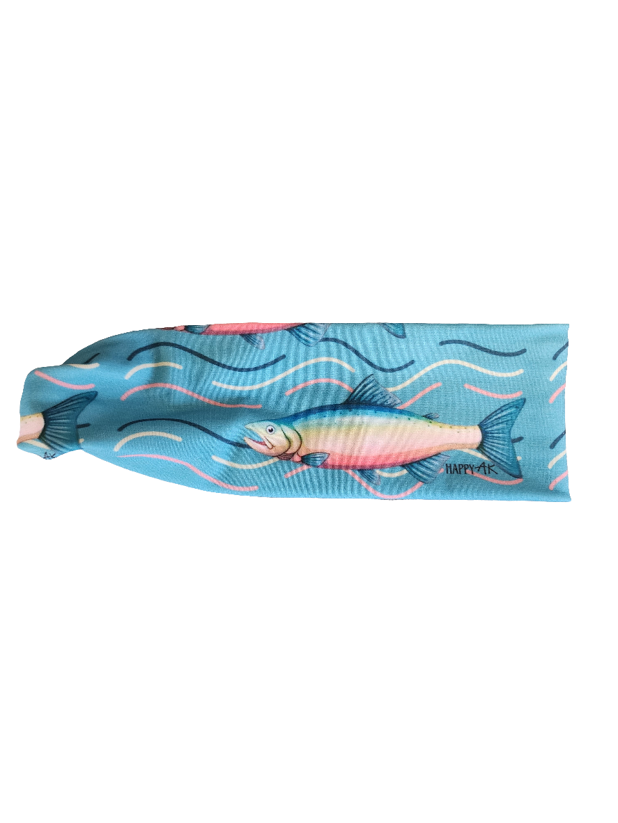 Salmon Flow Headband