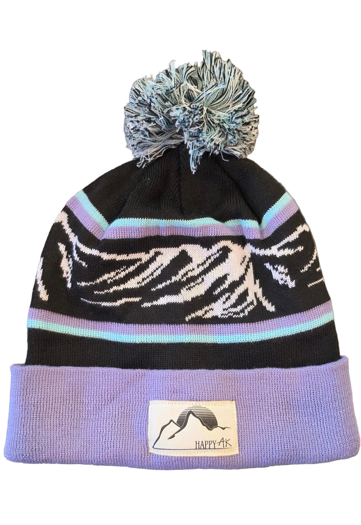 Black Peaks Pom Pom Beanie