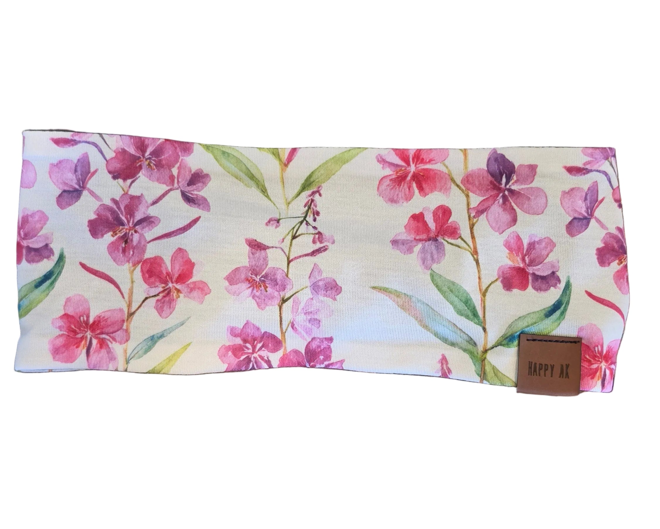 "Fireweed" Merino Wool Lined Headband