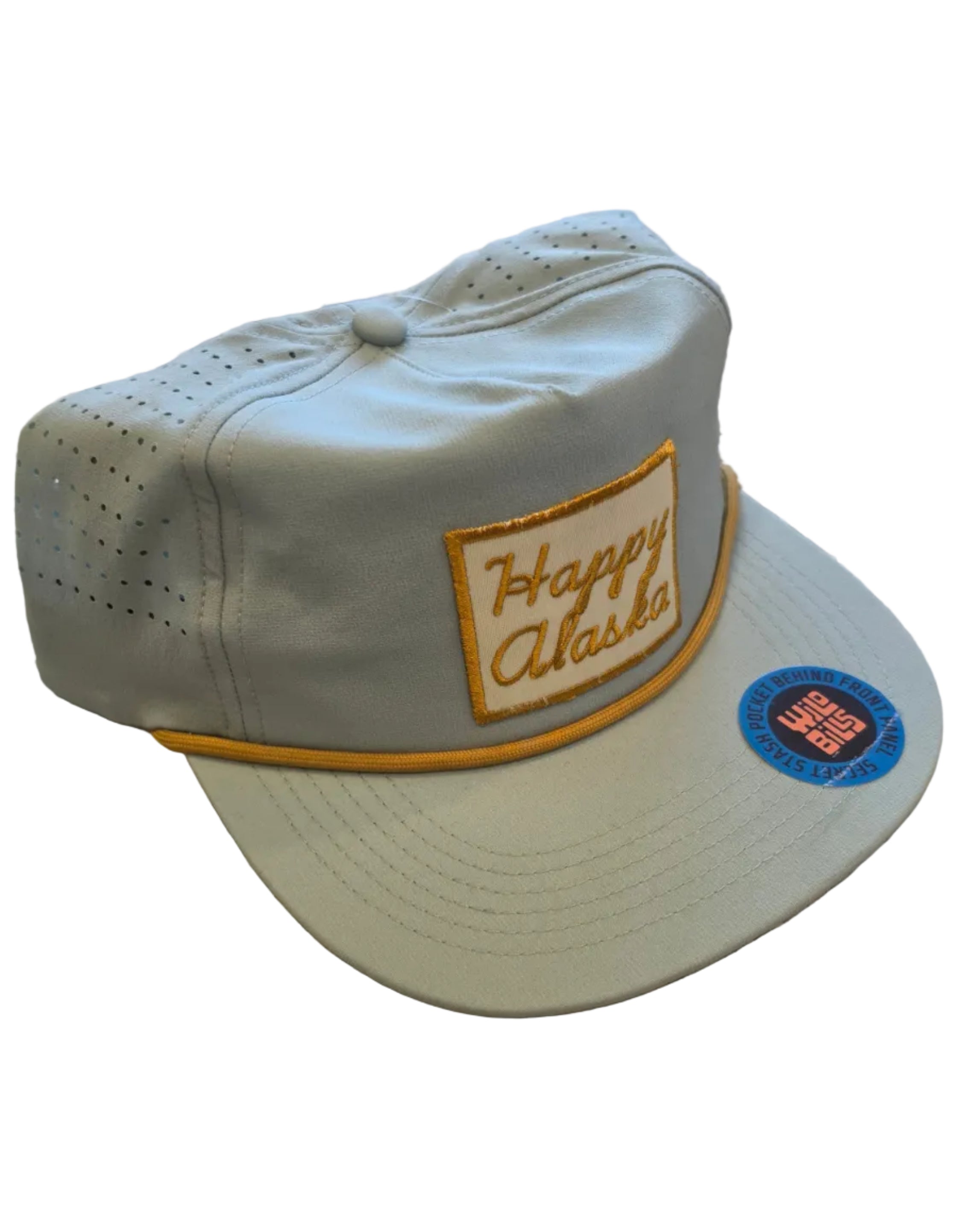 Lightweight "Happy Alaska" Meshback Hats