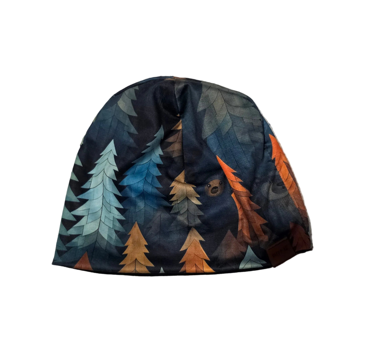 "Bears in Hiding" Merino Wool Beanie