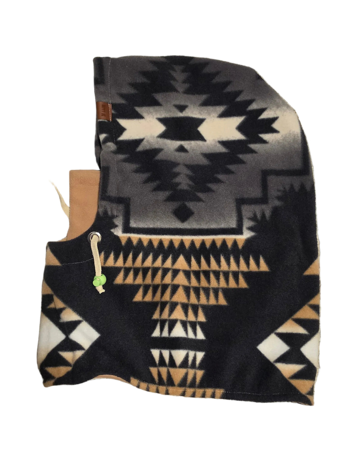 Large Black Aztec Multihood | Hood