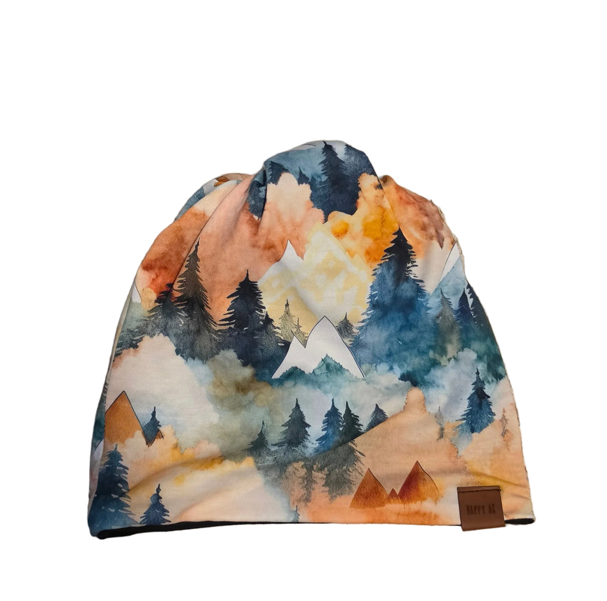 "Fall Forest" 4-Way Wool Lined Beanies
