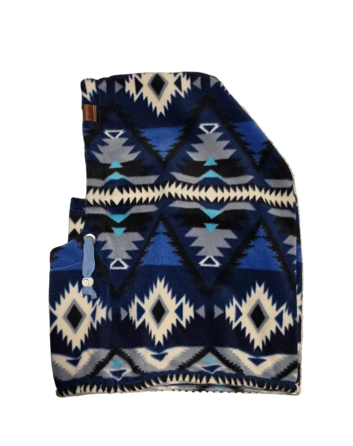 Large Blue Aztec Multihood | Hood
