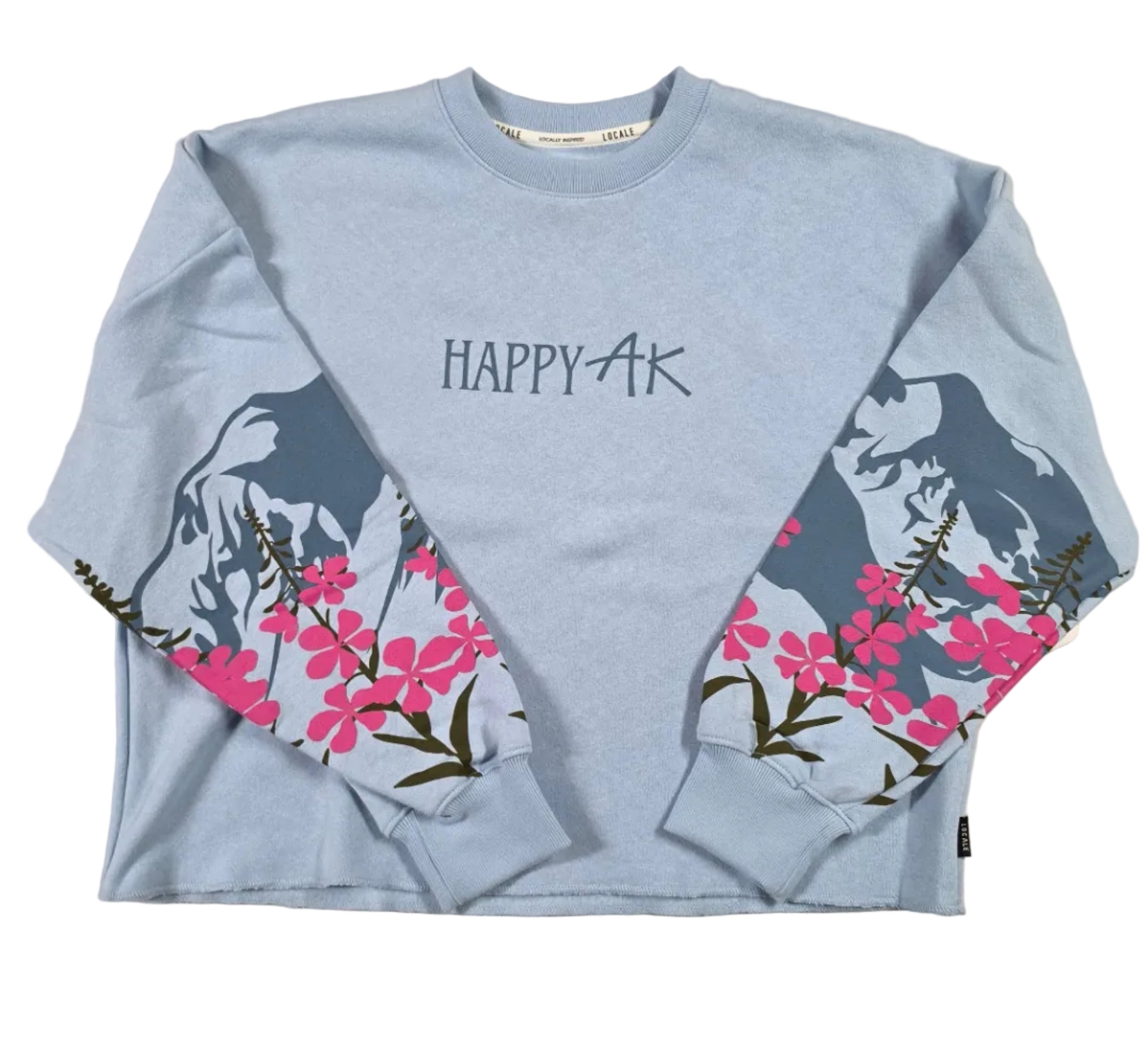 Oversized "Denali" Midi Sweatshirt